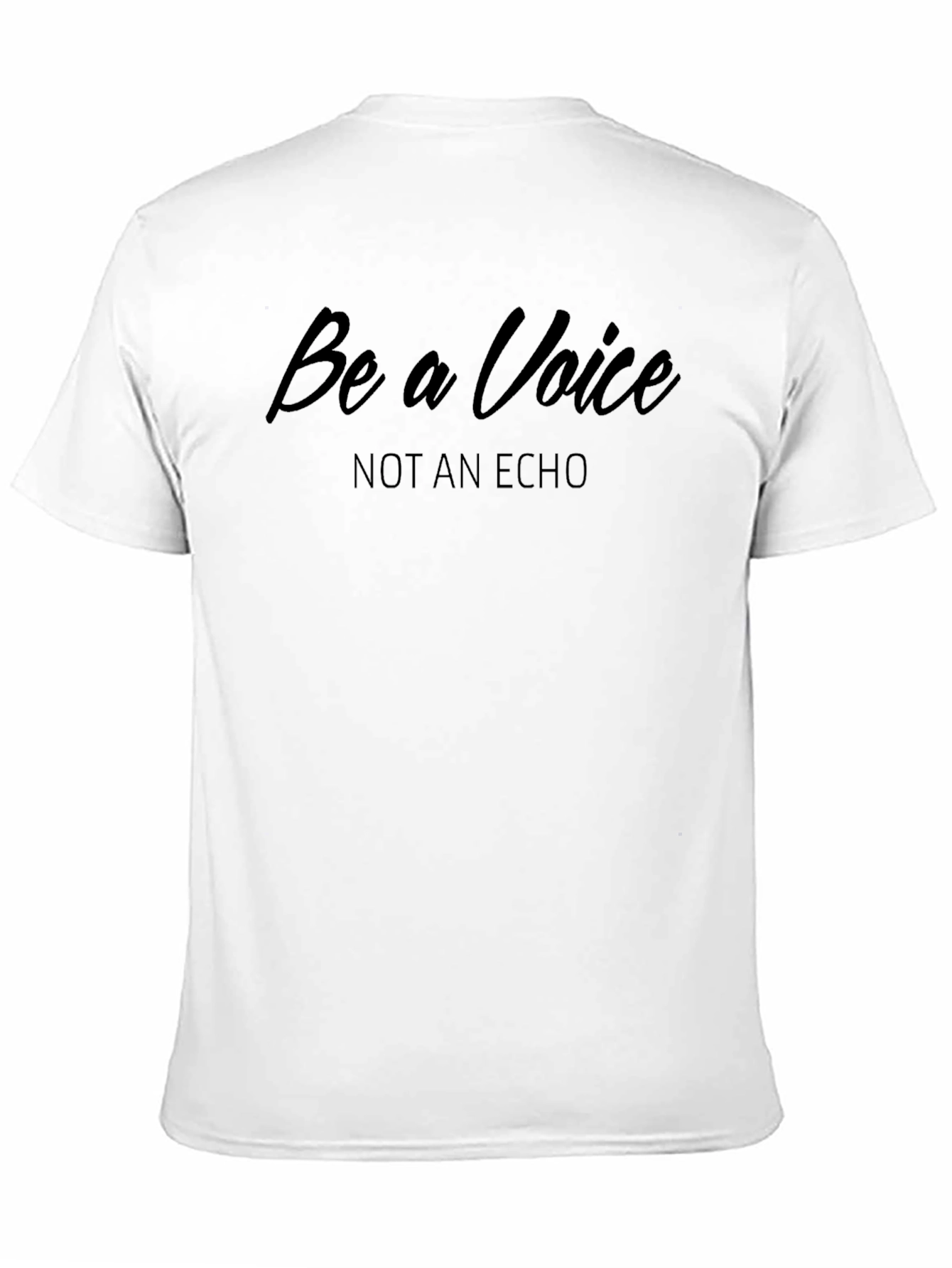 Black Be a Voice T-Shirt view 11