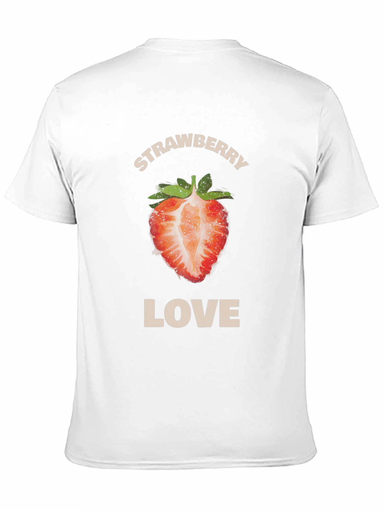 Black Strawberry Love Graphic T-Shirt - Stylish Fruit Tee view 11