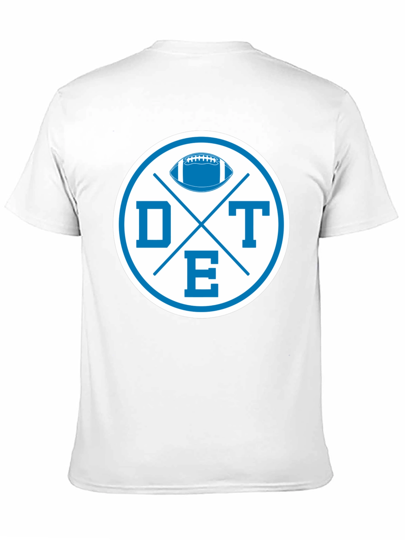 Black DTE Football Graphic Tee - Classic Sports Style view 11