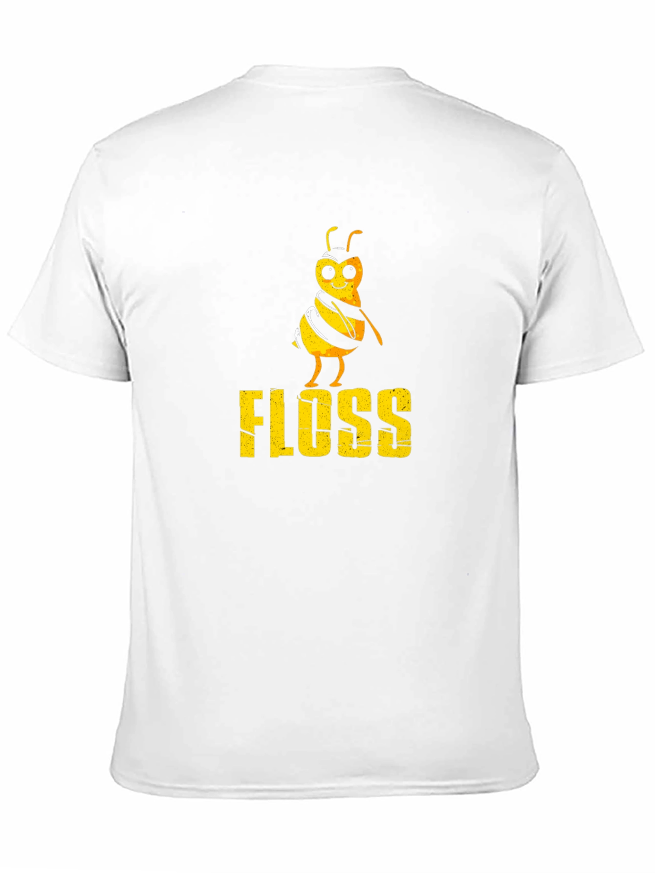 Black Floss Bee Graphic Tee - Black Cotton T-Shirt view 11