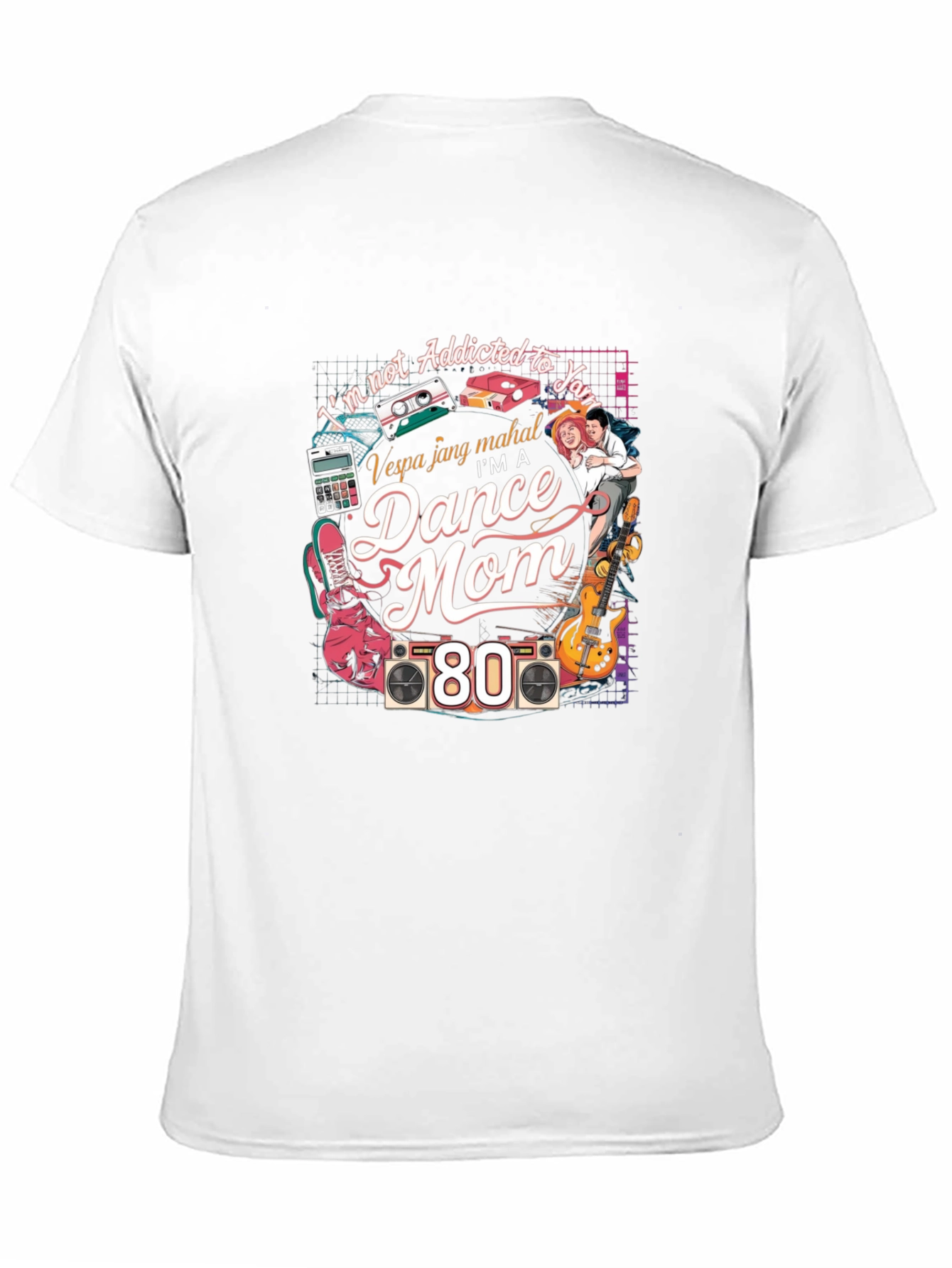 Black I'm a Dance Mom 80s T-Shirt view 11