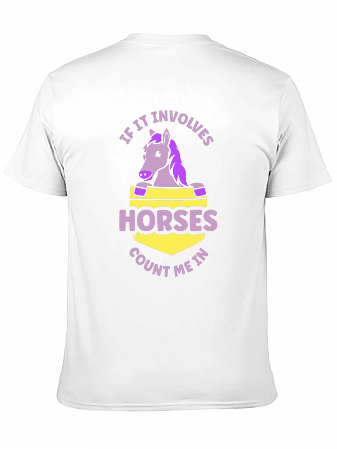 Black Horse Lover T-Shirt - Count Me In! view 11
