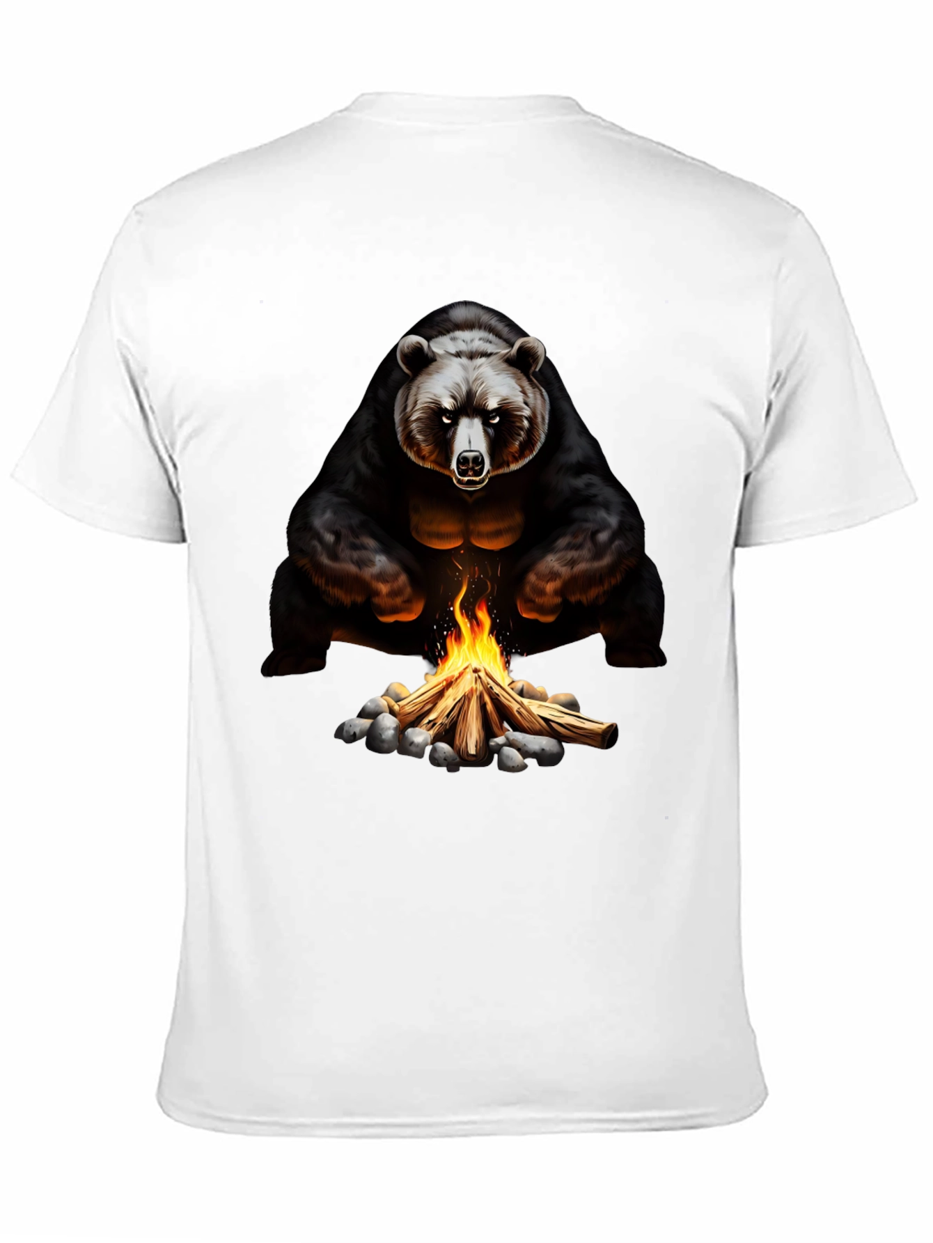 Black Bear Campfire Graphic Tee view 11