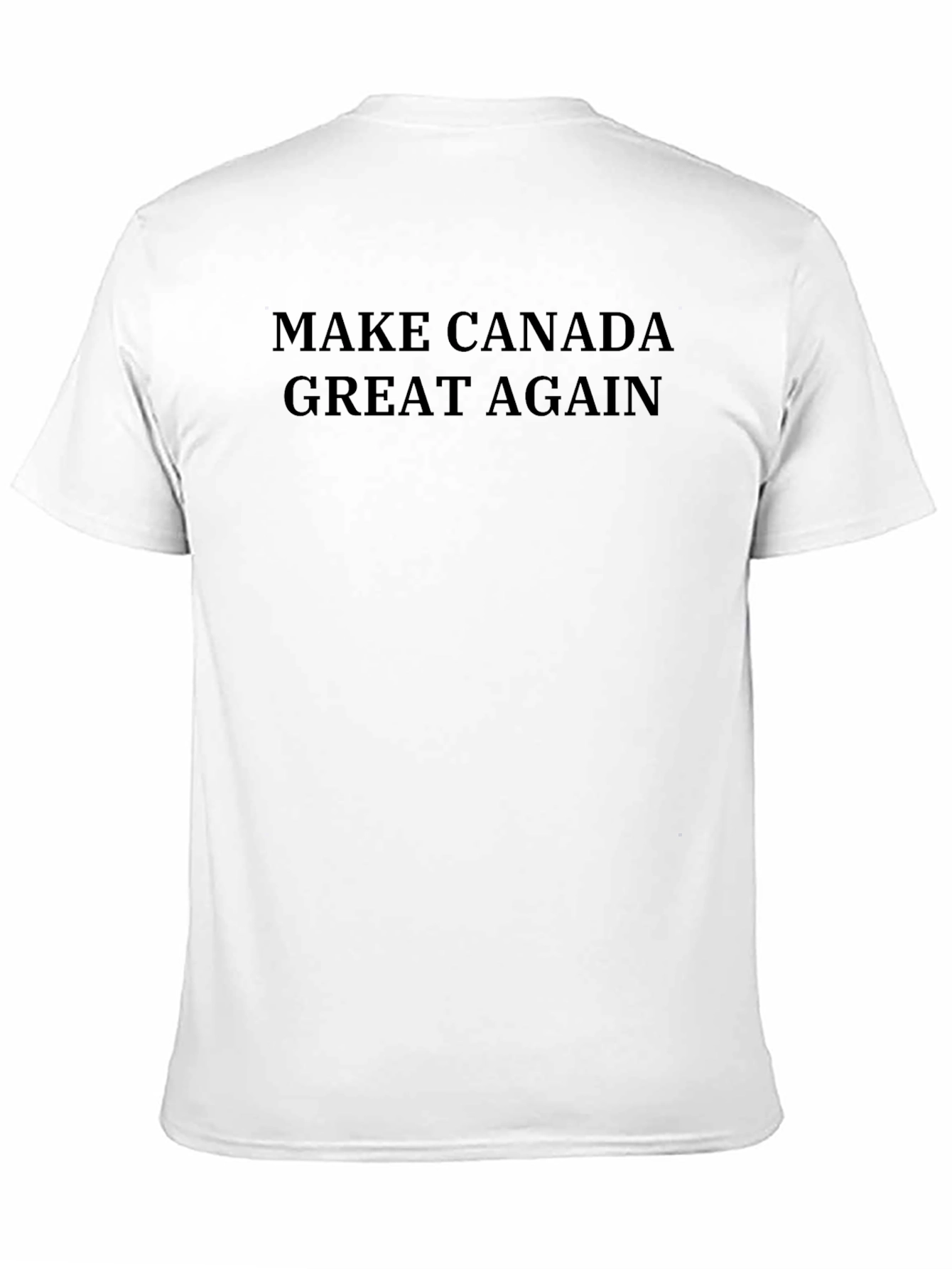 Black Make Canada Great Again T-Shirt view 11