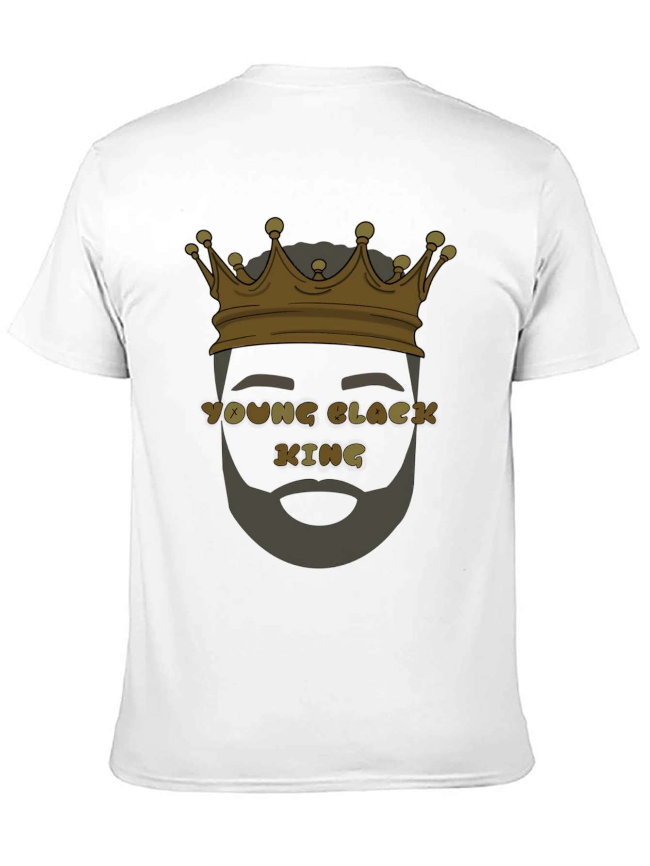 Black Young Black King Graphic T-Shirt view 11