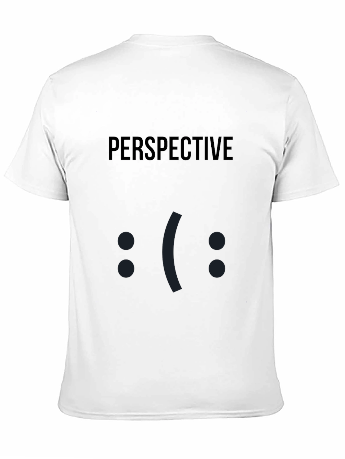 Black Perspective Graphic T-Shirt view 11