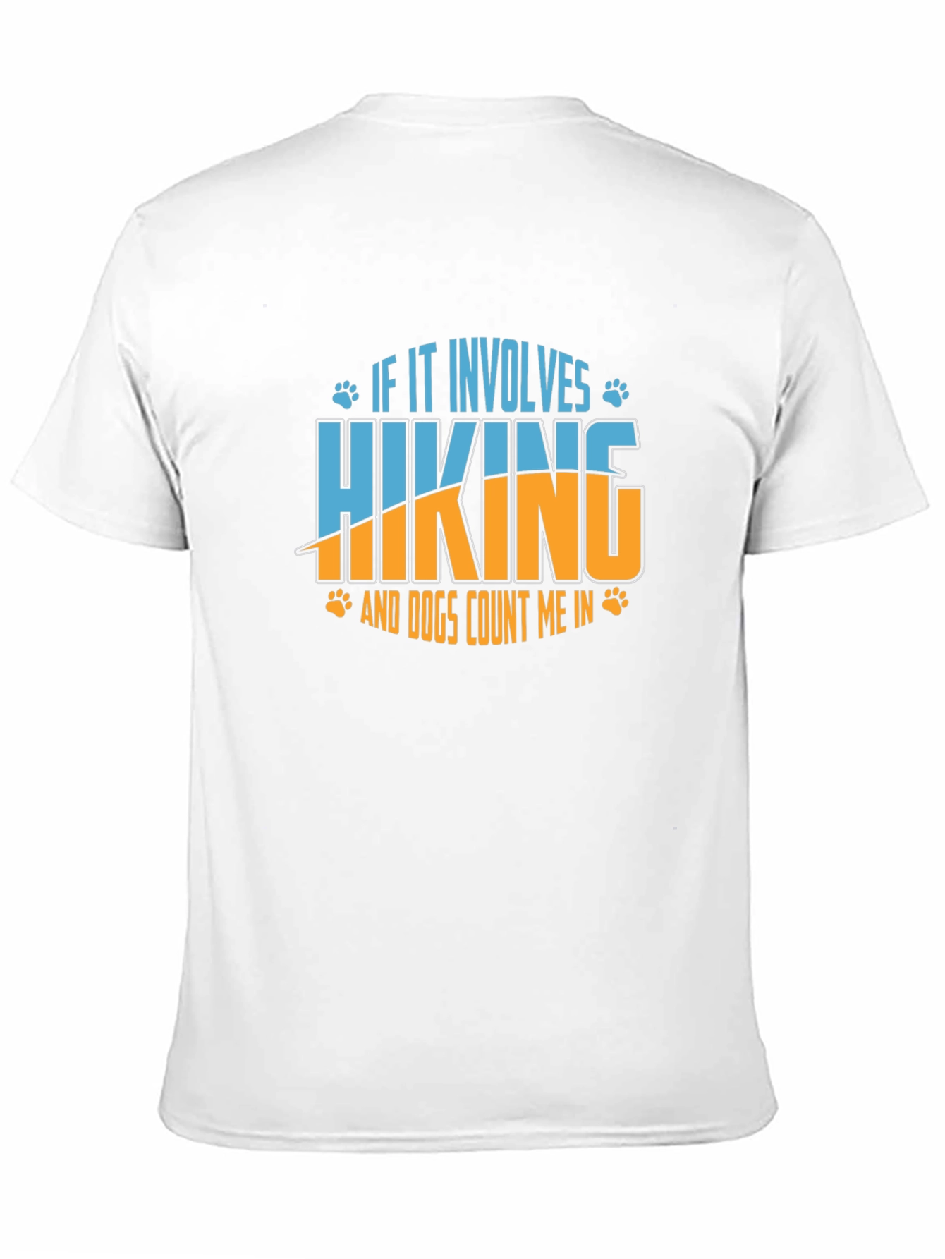 Black Hiking and Dogs Graphic Tee - Black view 11