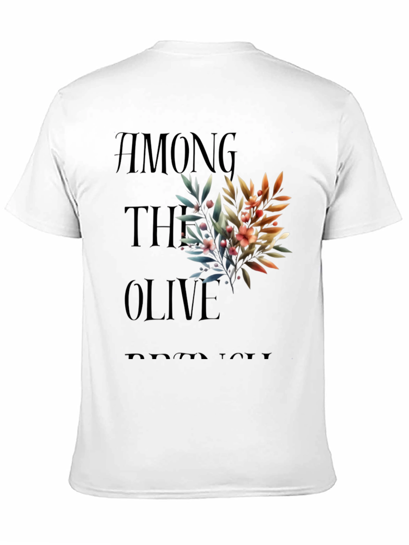 Black Among the Olive Branch T-Shirt view 11