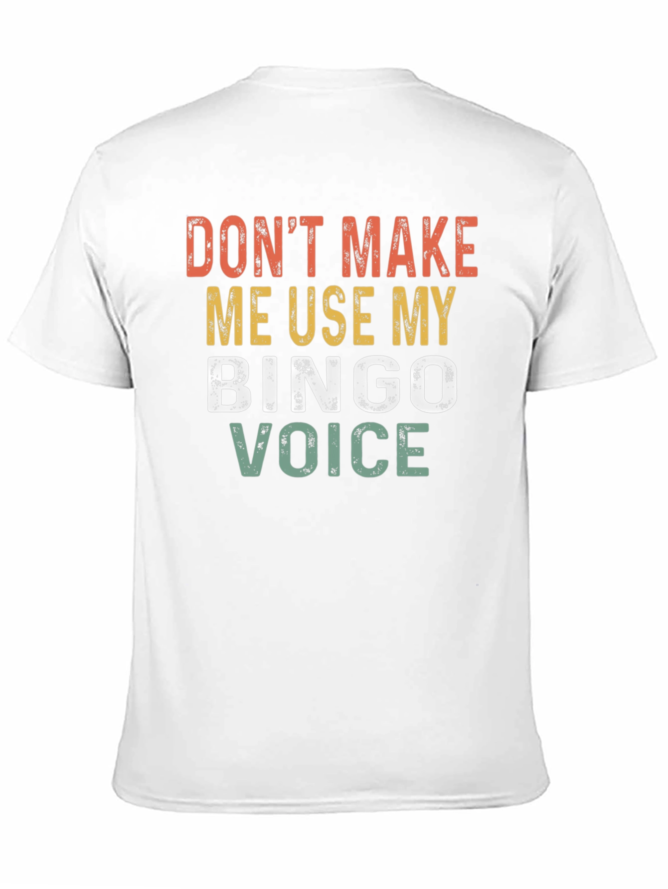 Black Bingo Voice T-Shirt - Funny Bingo Lover Gift view 11