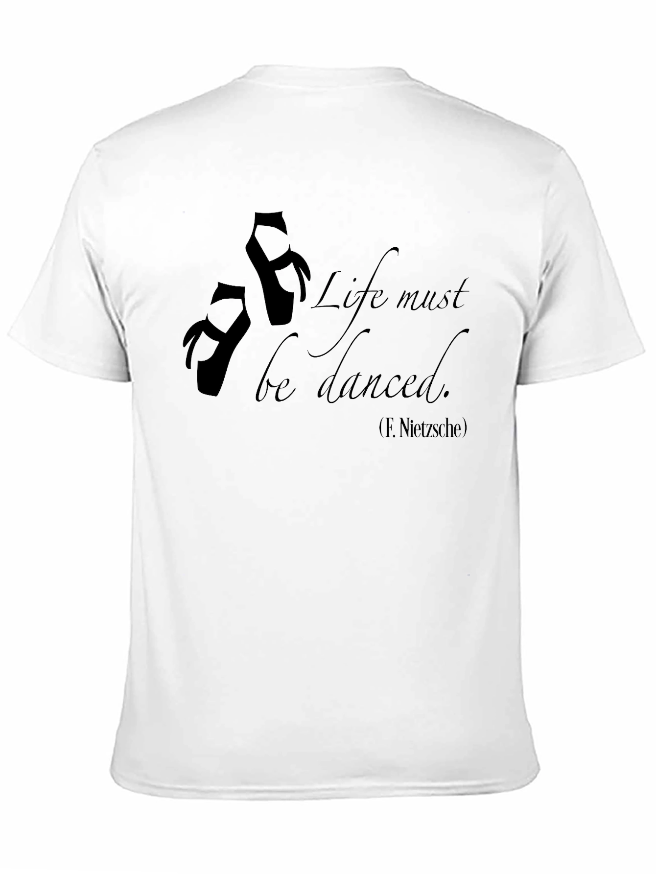 Black Life Must Be Danced T-Shirt - Ballet Inspired Tee view 11