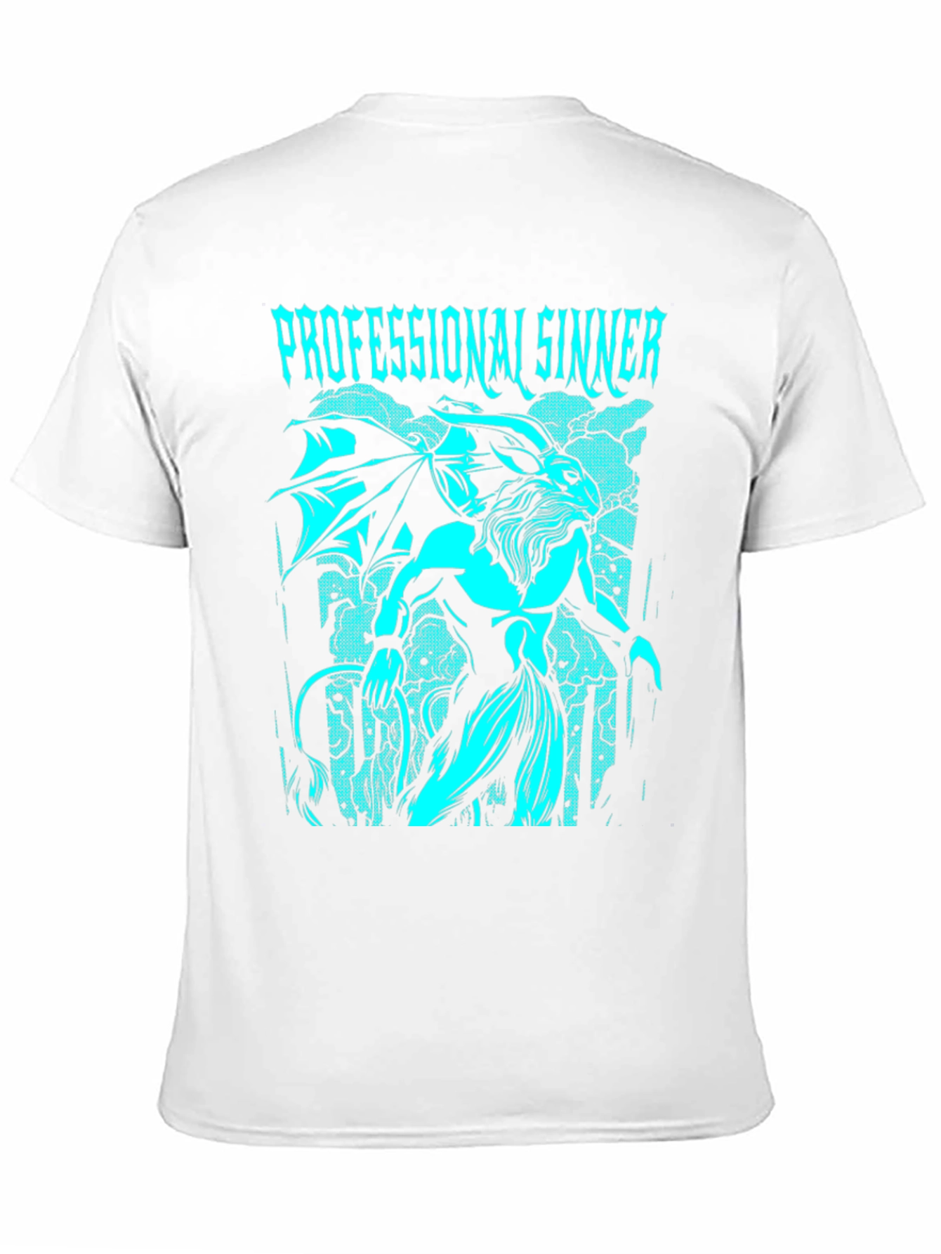 Black Professional Sinner Graphic T-Shirt view 11