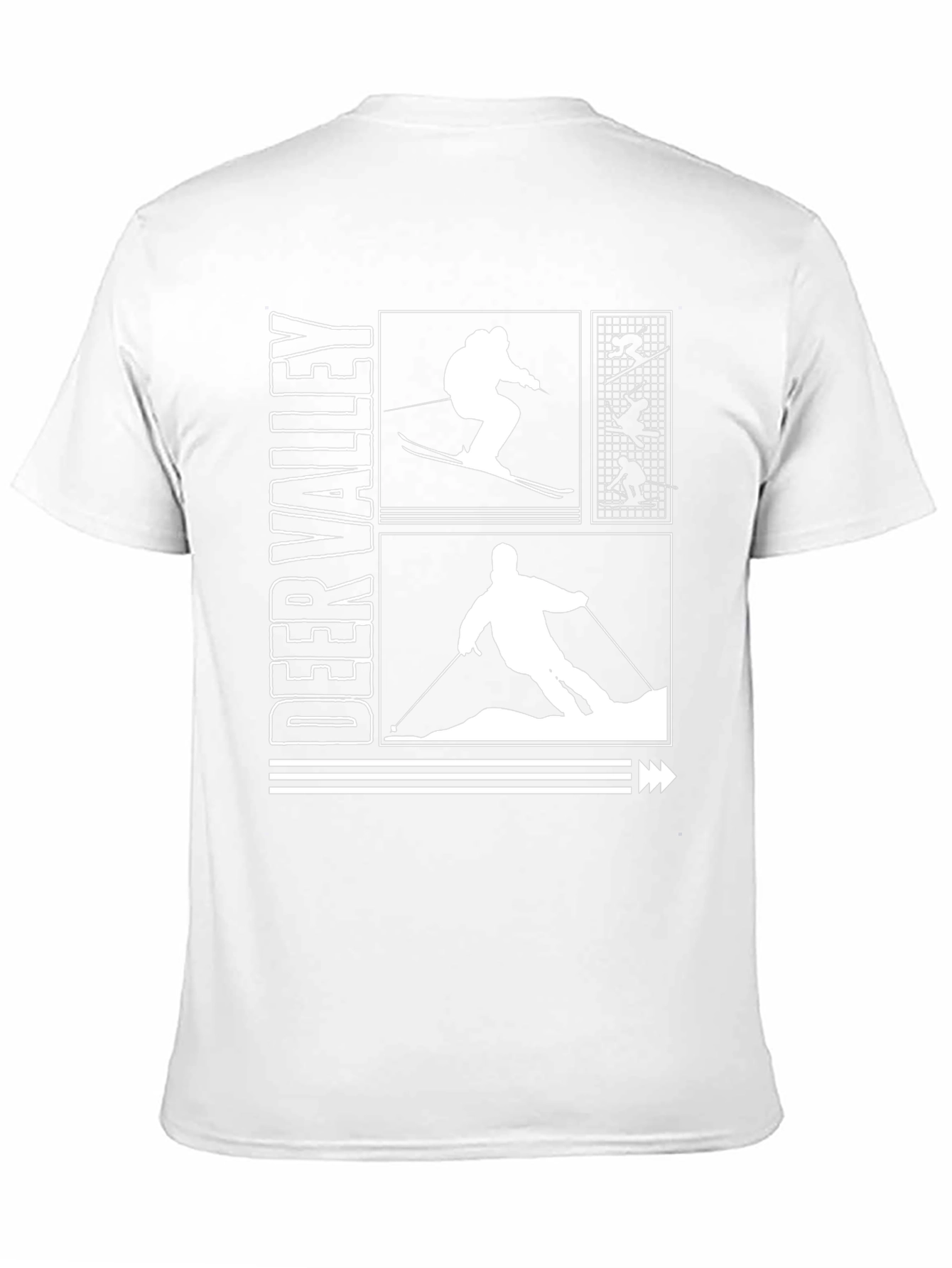 Black Deer Valley Ski T-Shirt view 11