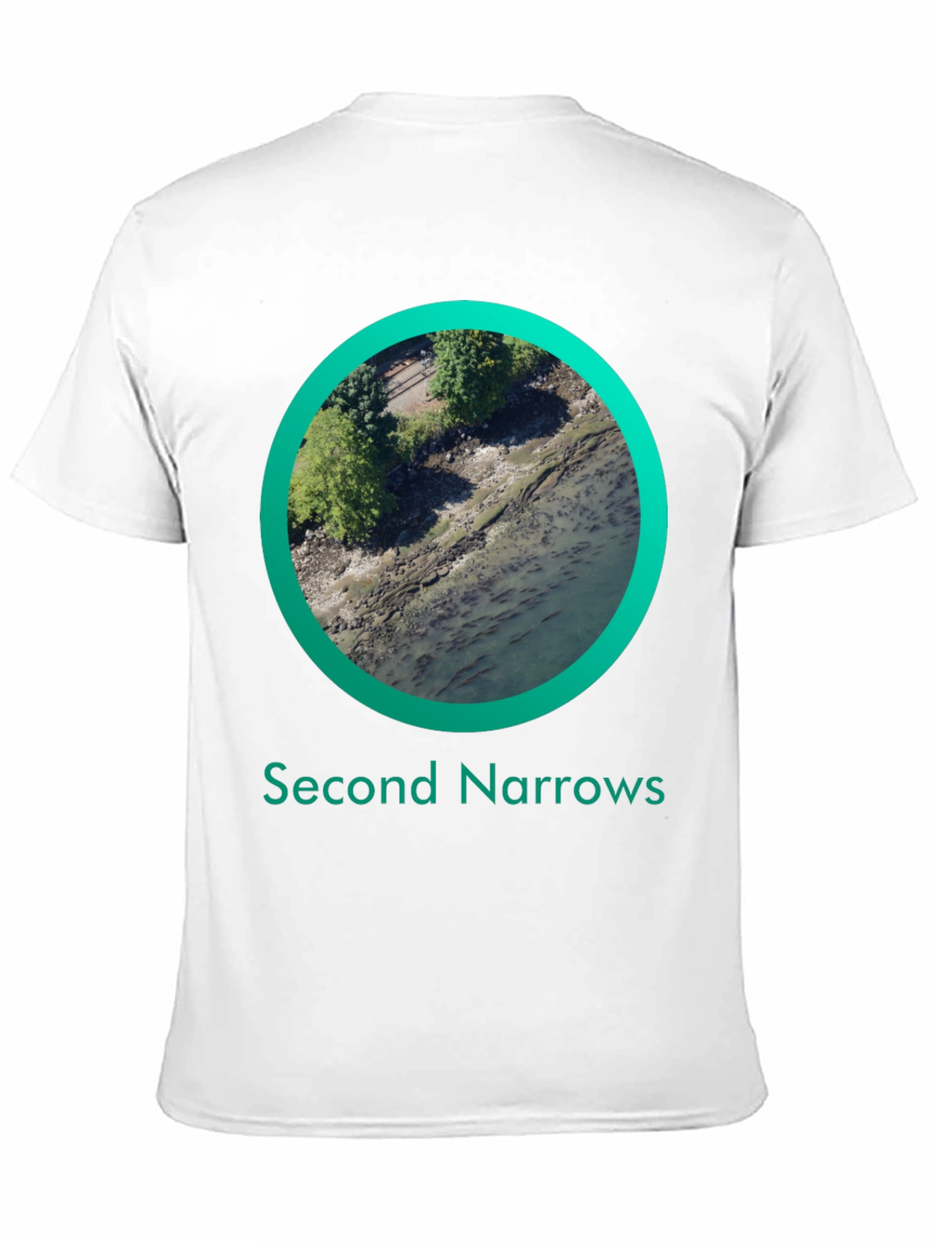 Black Second Narrows Graphic T-Shirt - Black view 11
