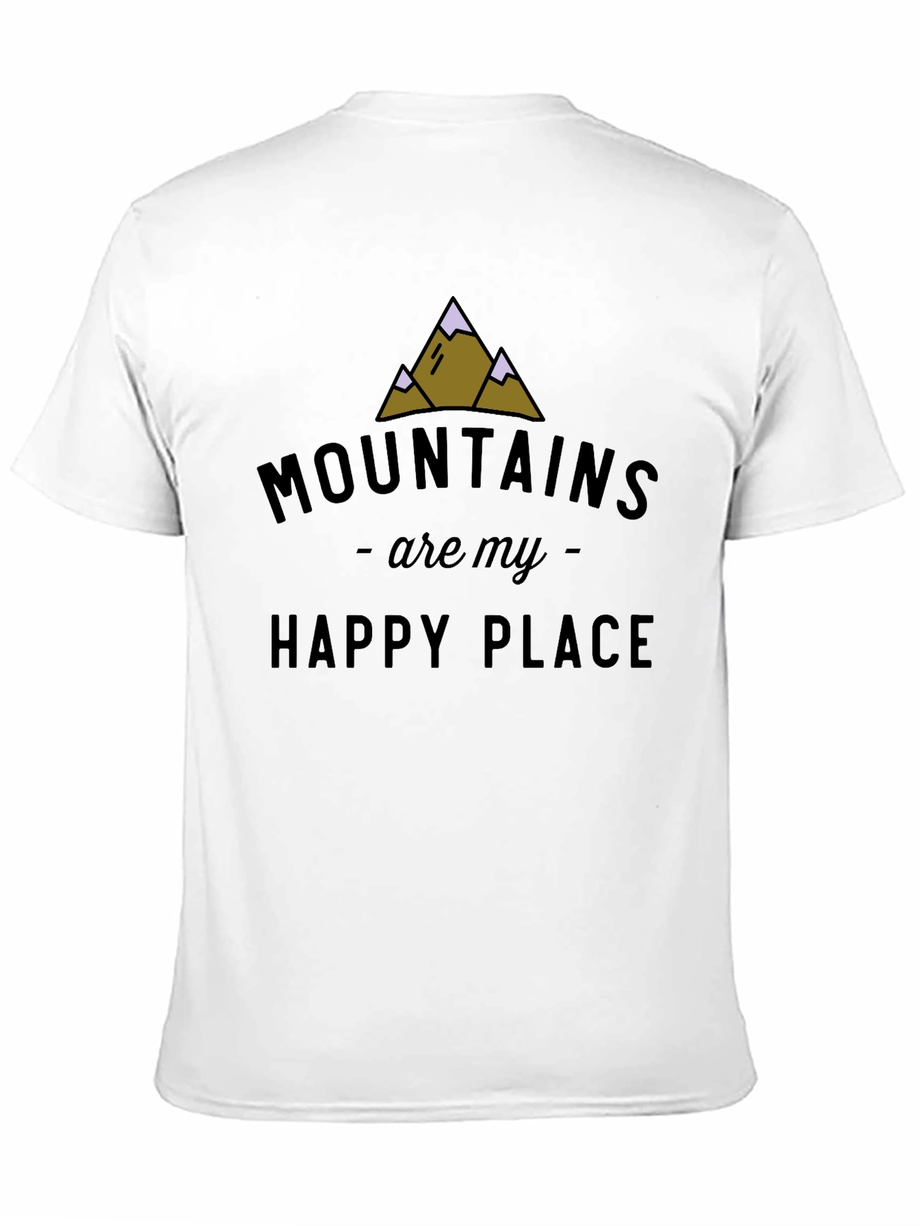 Black Mountains Are My Happy Place Graphic Tee view 11