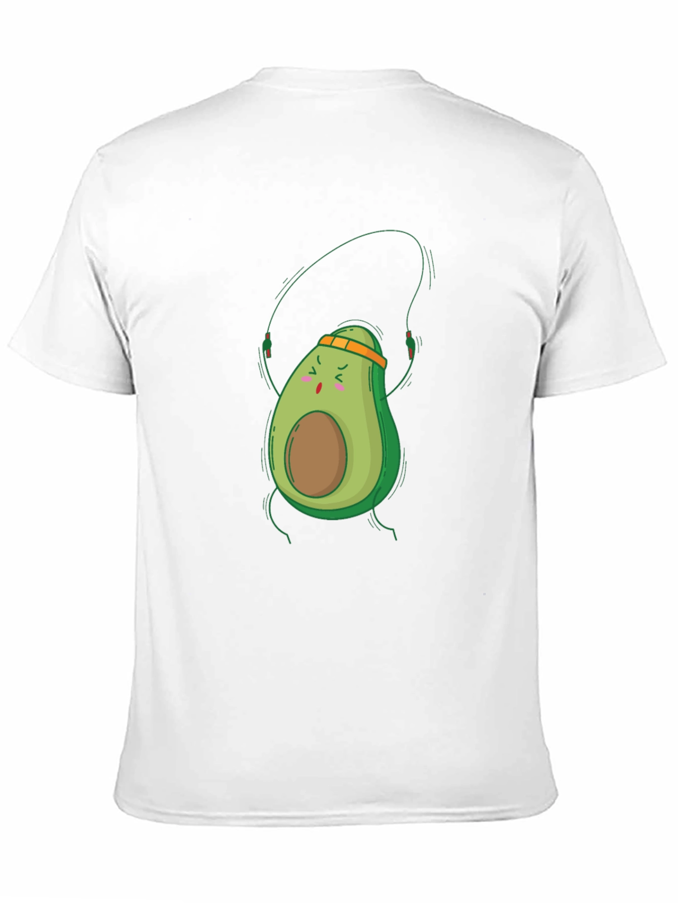 Black Avocado Workout Black T-Shirt view 11