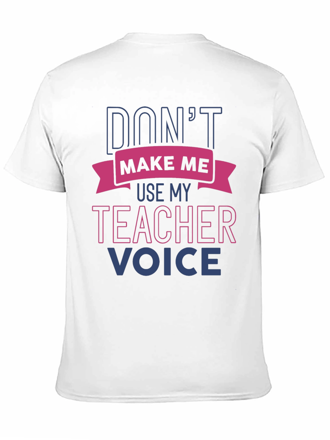 Black Teacher Voice Funny T-Shirt view 11