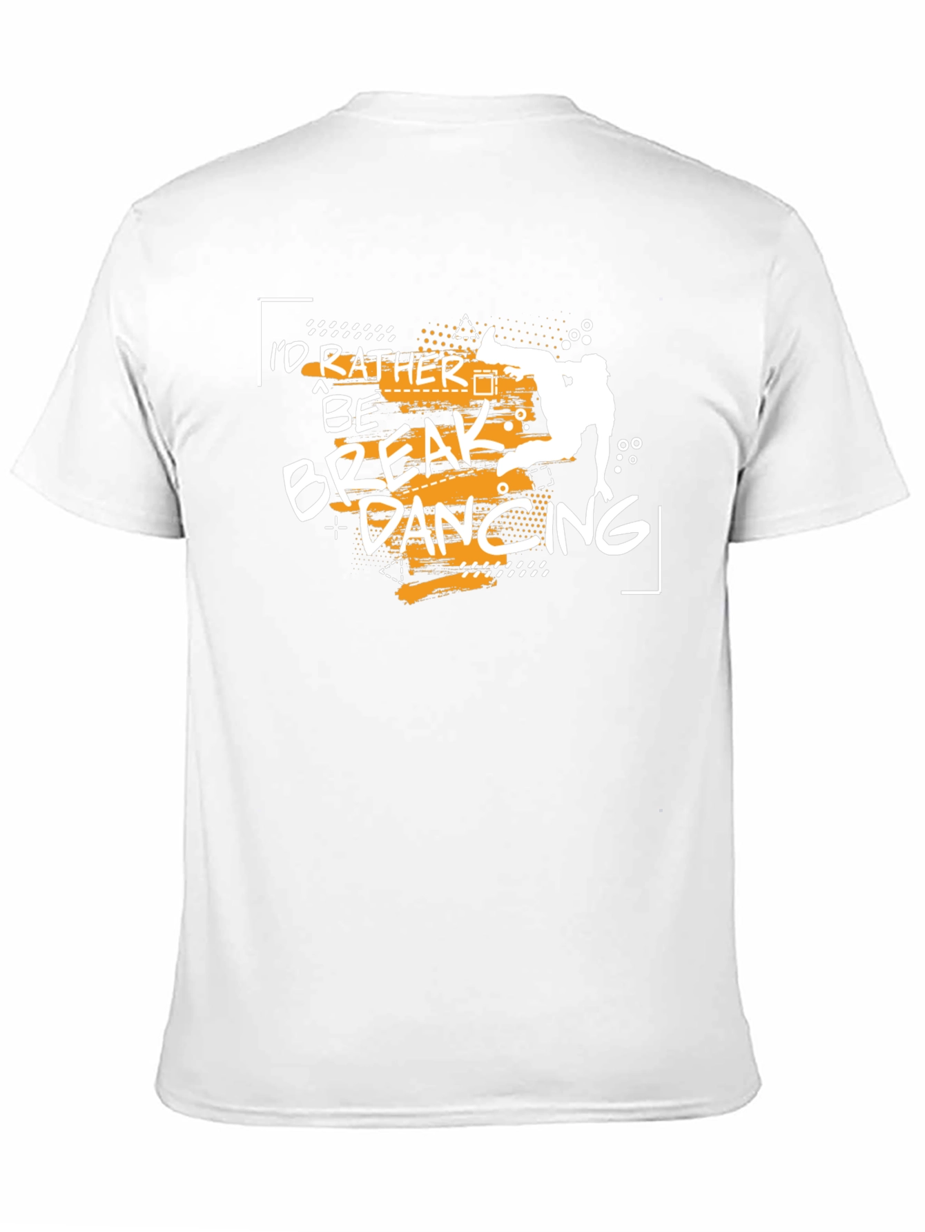 Black Breakdancing T-Shirt - "I'd Rather Be Breakdancing" view 11