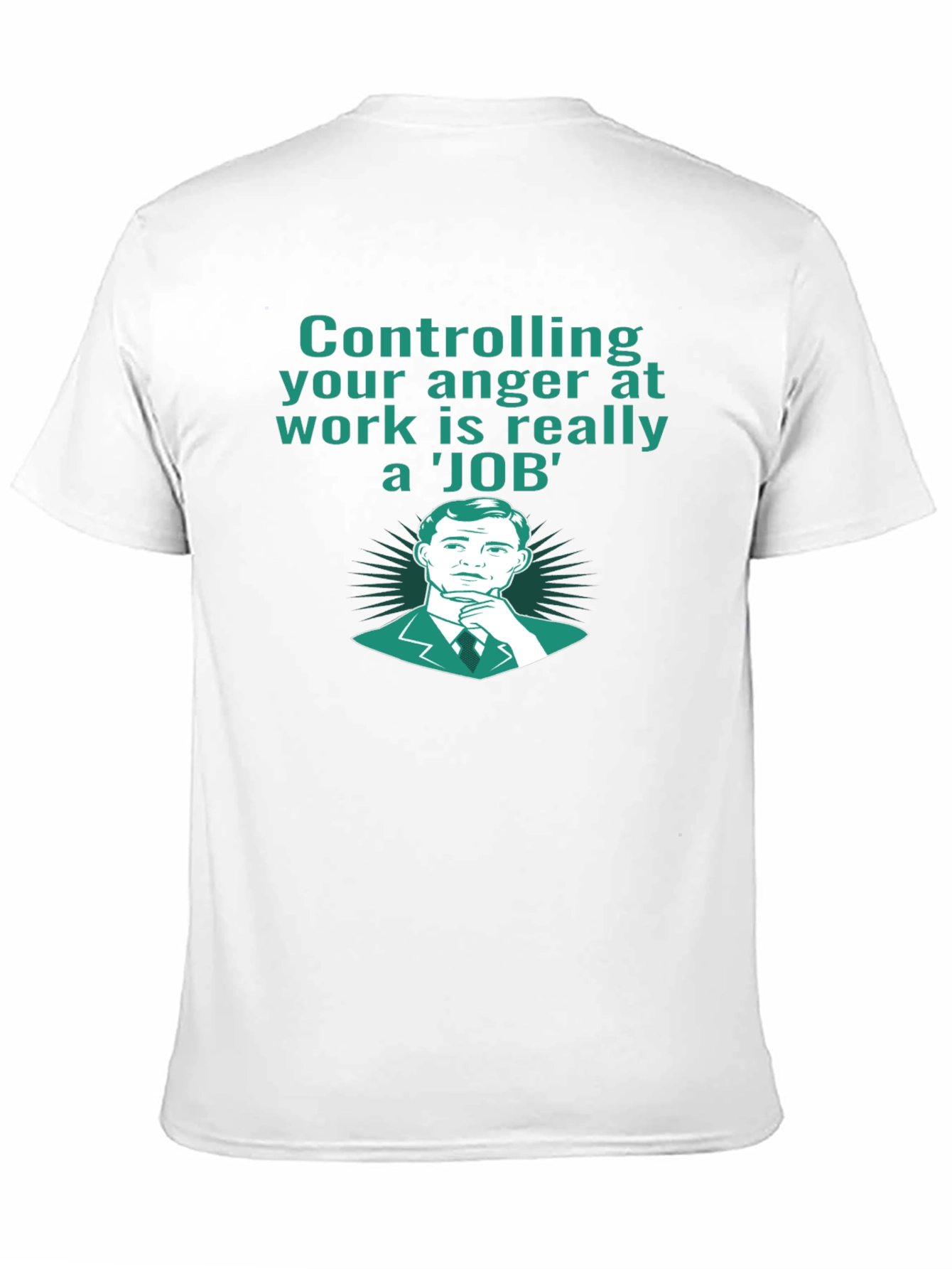 Black Controlling Anger T-Shirt view 11