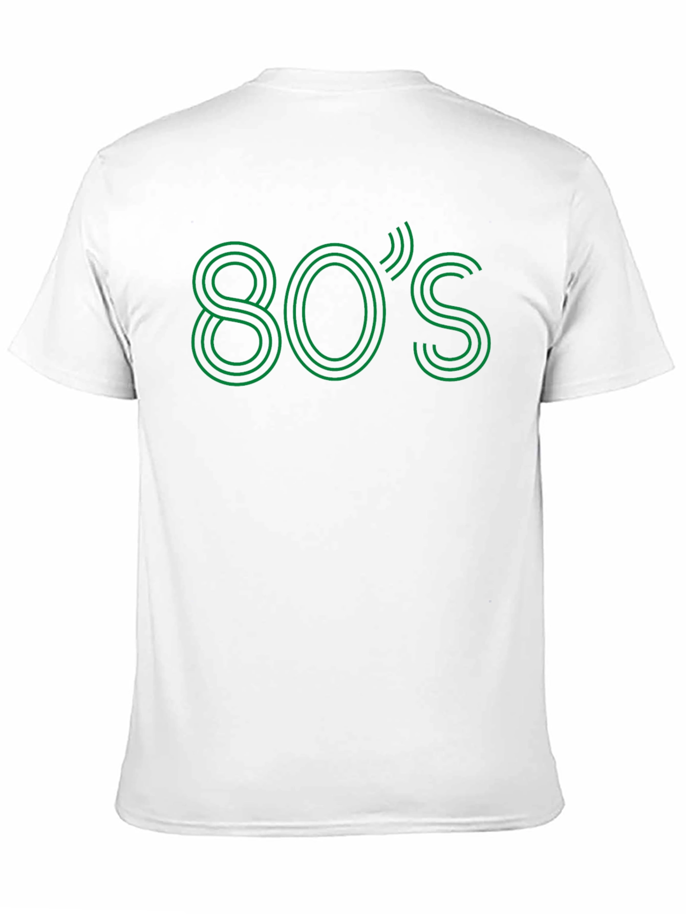 Black Retro 80's Style T-Shirt view 11