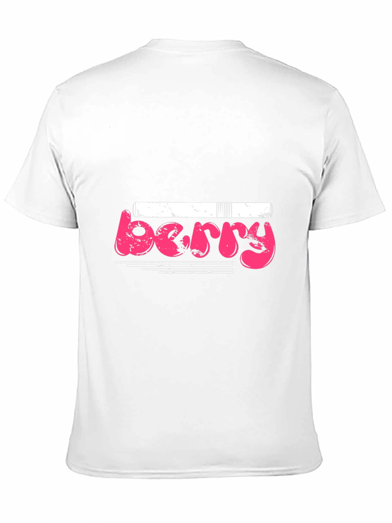 Black Berry Graphic Black T-Shirt view 11