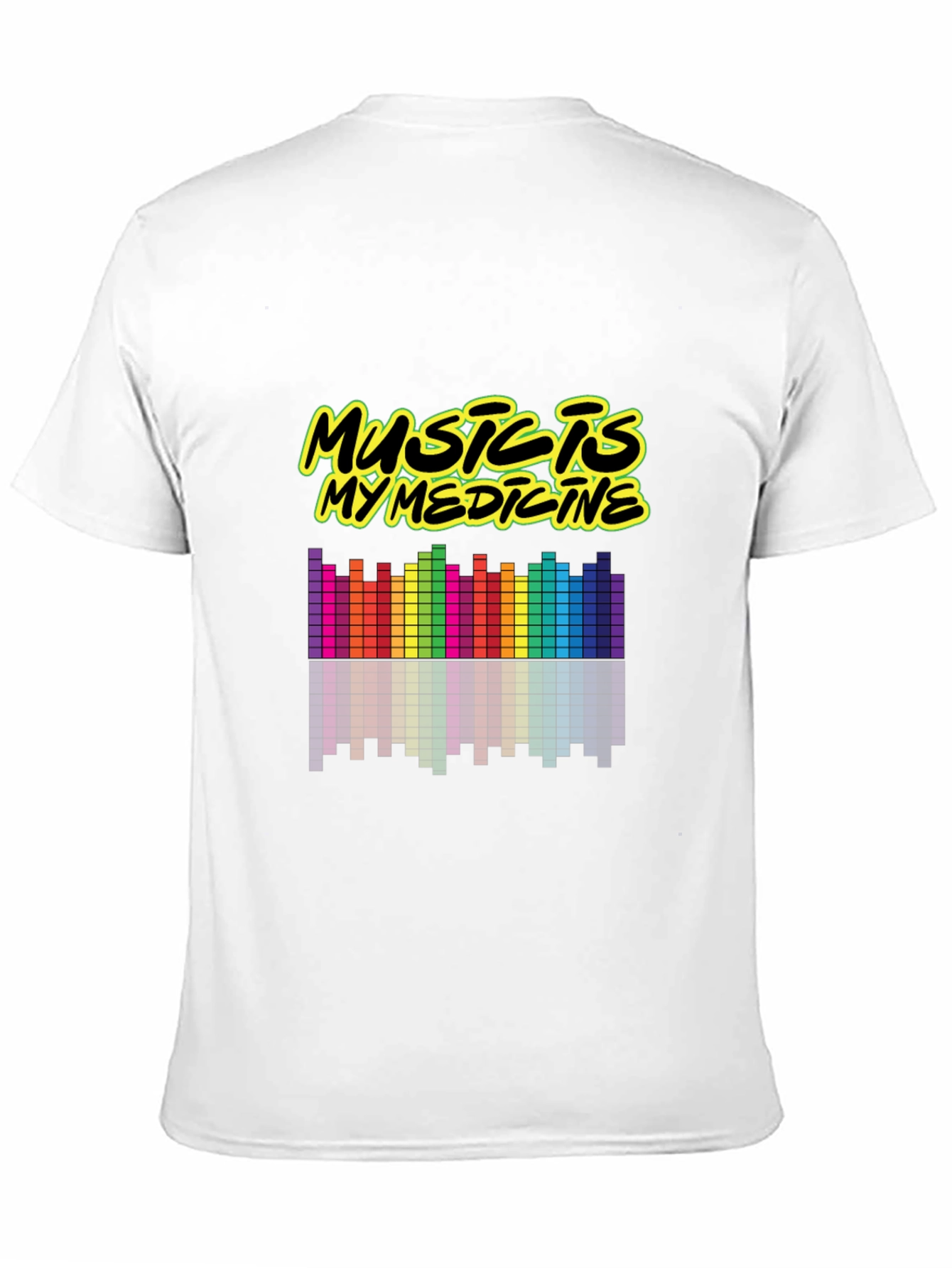 Black Music is My Medicine Graphic T-Shirt view 11