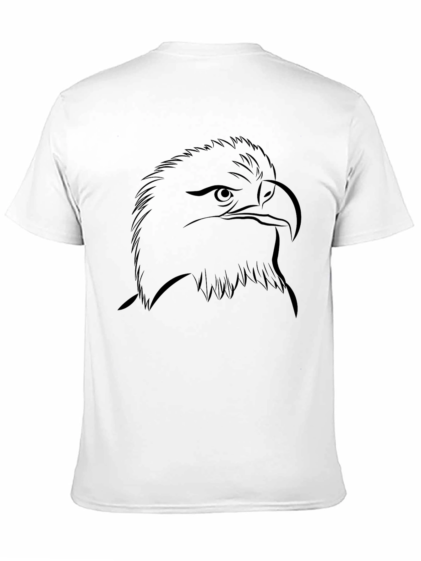 Black Eagle Graphic Black T-Shirt - Bold Design view 11