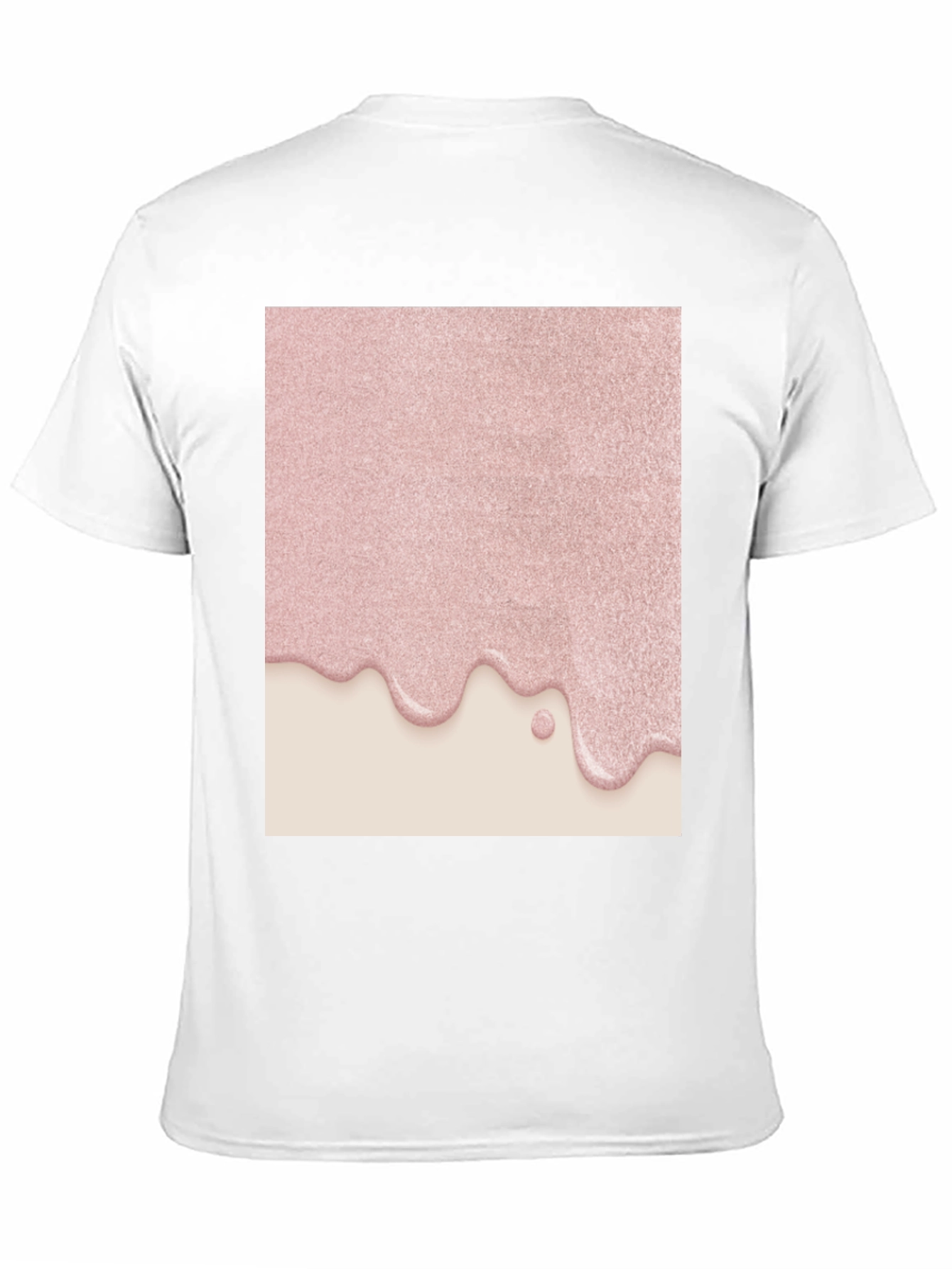 Black Pink Drip Graphic Tee - Modern Stylish Design view 11