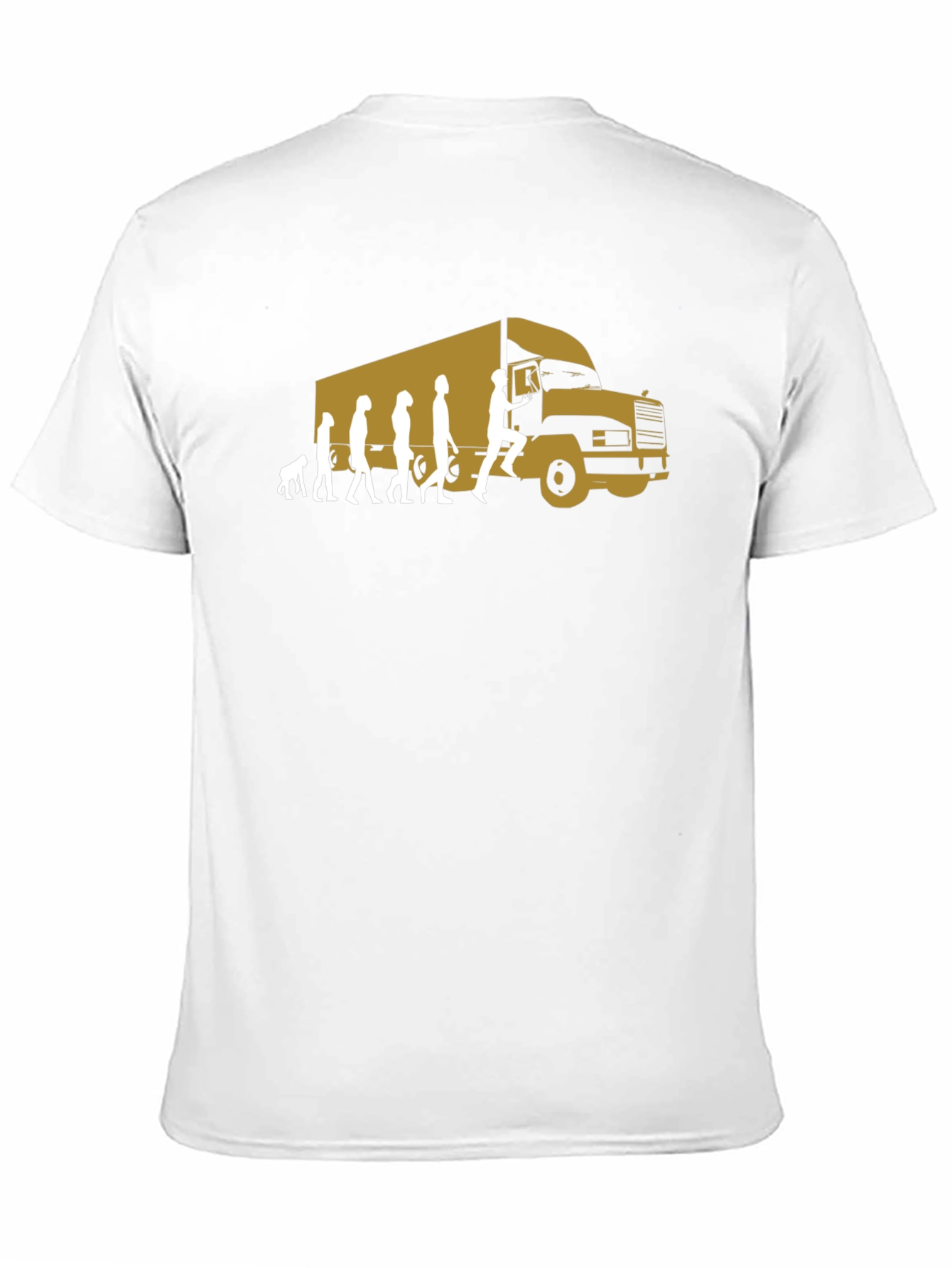 Black Trucker Evolution Graphic T-Shirt - Black view 11