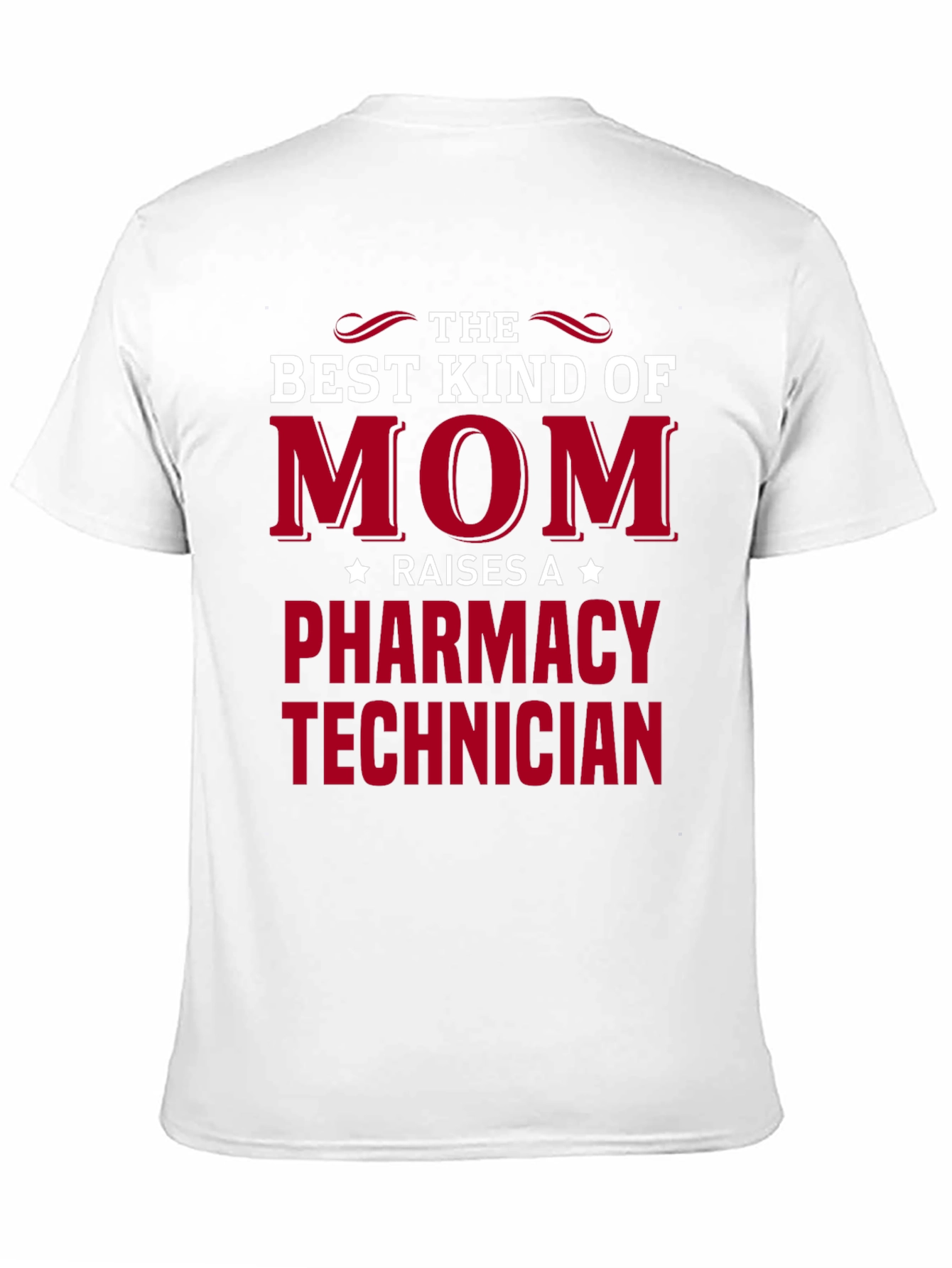 Black Best Mom Raises a Pharmacy Technician T-Shirt view 11