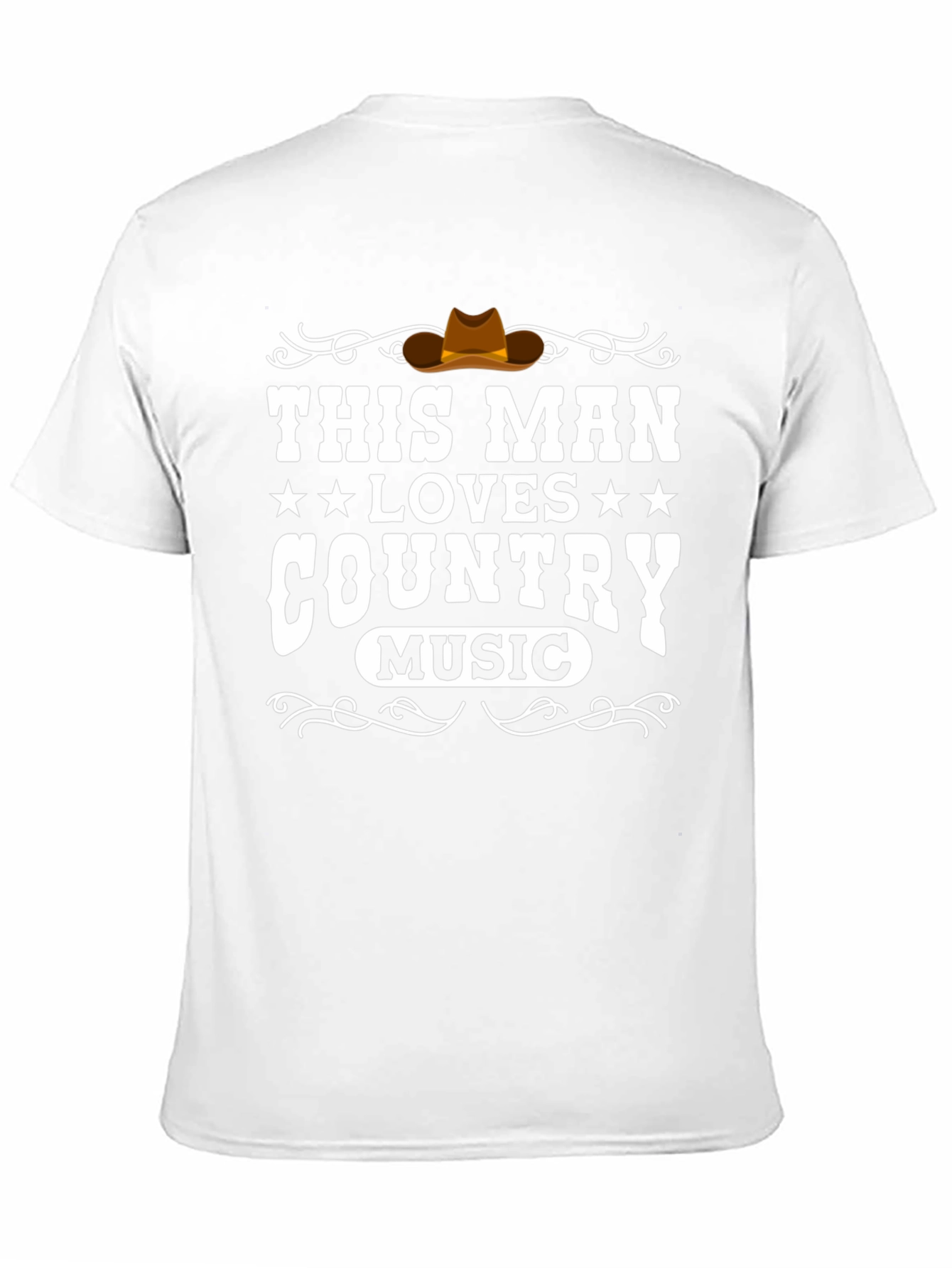 Black Country Music Lover T-Shirt - Western Style Graphic Tee view 11
