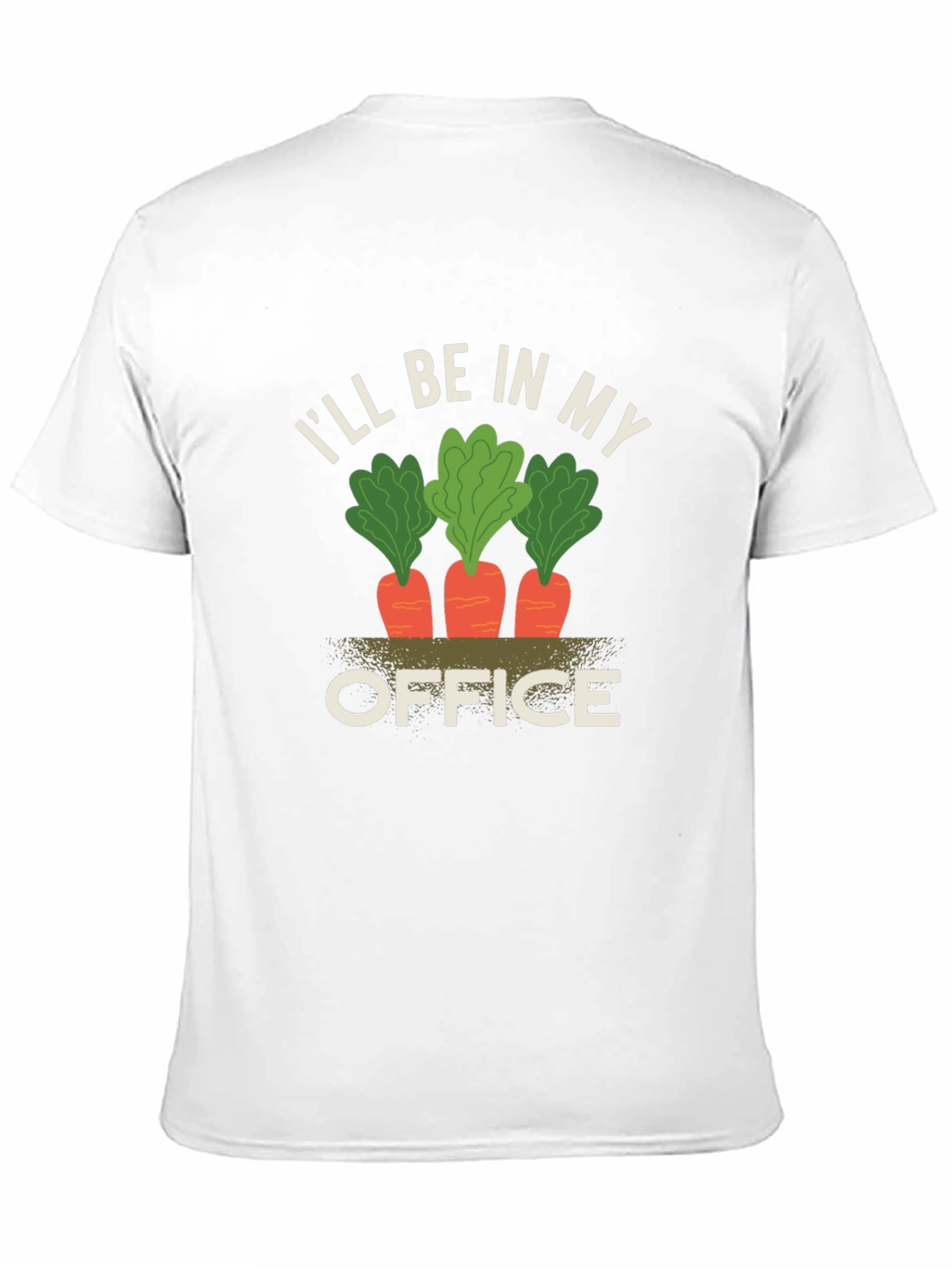 Black Gardener's Office T-Shirt - Black view 11