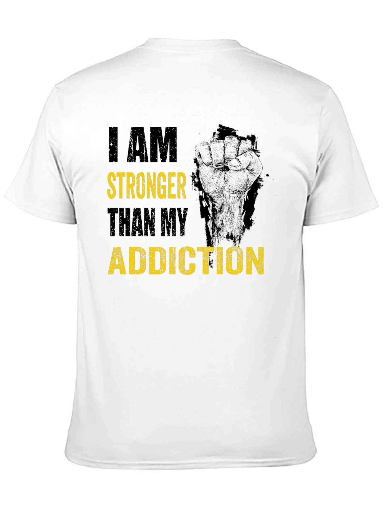 Stronger Than My Addiction T-Shirt - 11