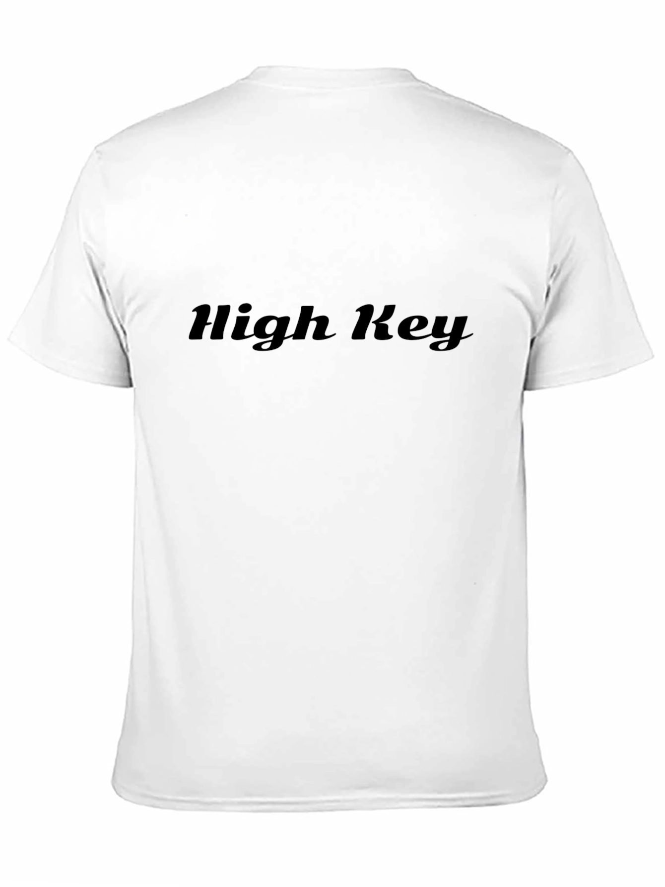 Black High Key Black Graphic Tee - Soft Cotton Blend view 11