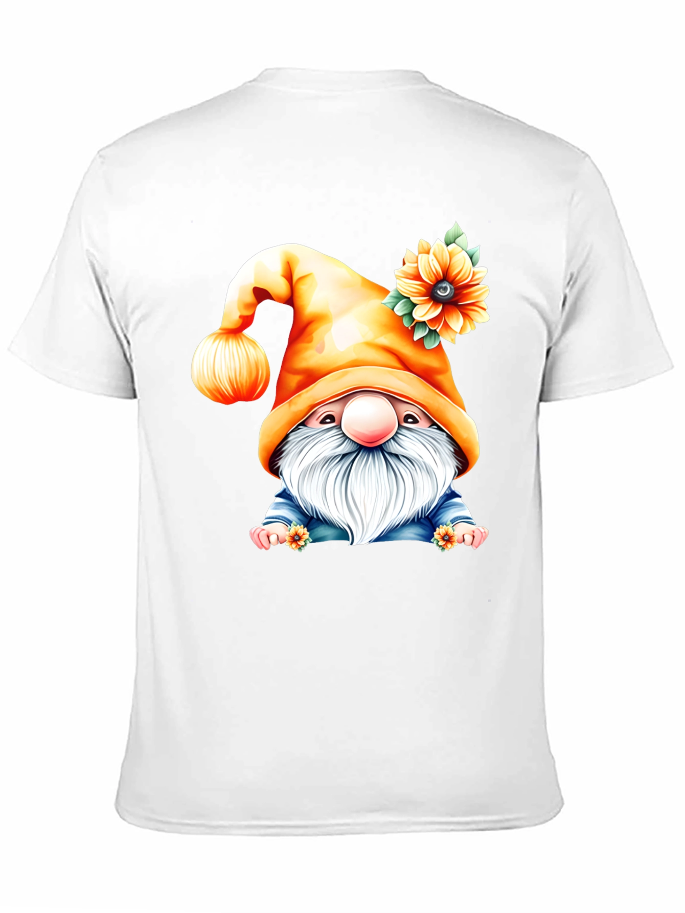 Sunflower Gnome Graphic T-Shirt - 11