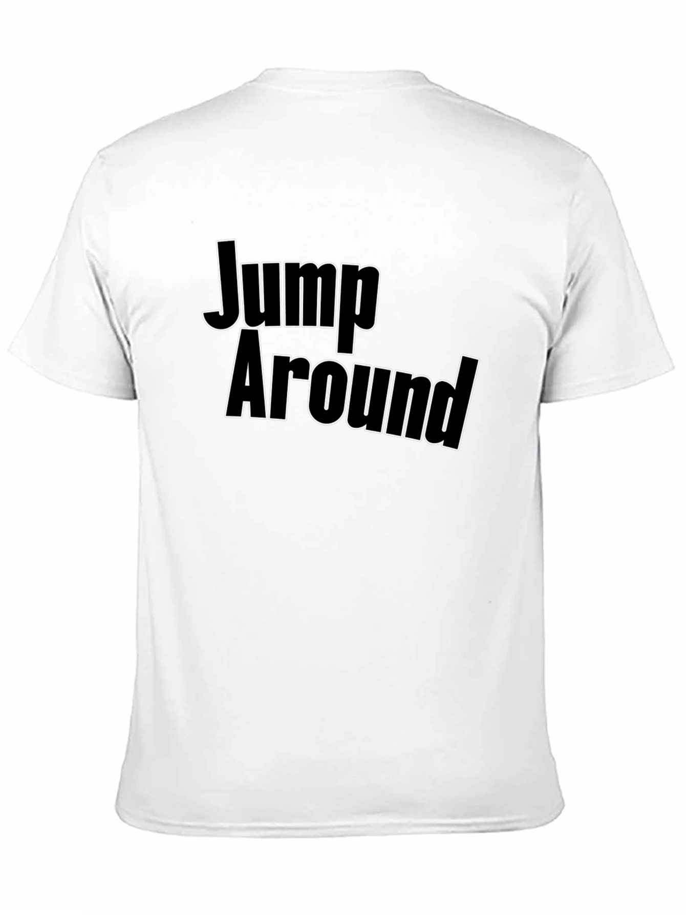 Black Jump Around Black T-Shirt - Bold Graphic Tee view 11