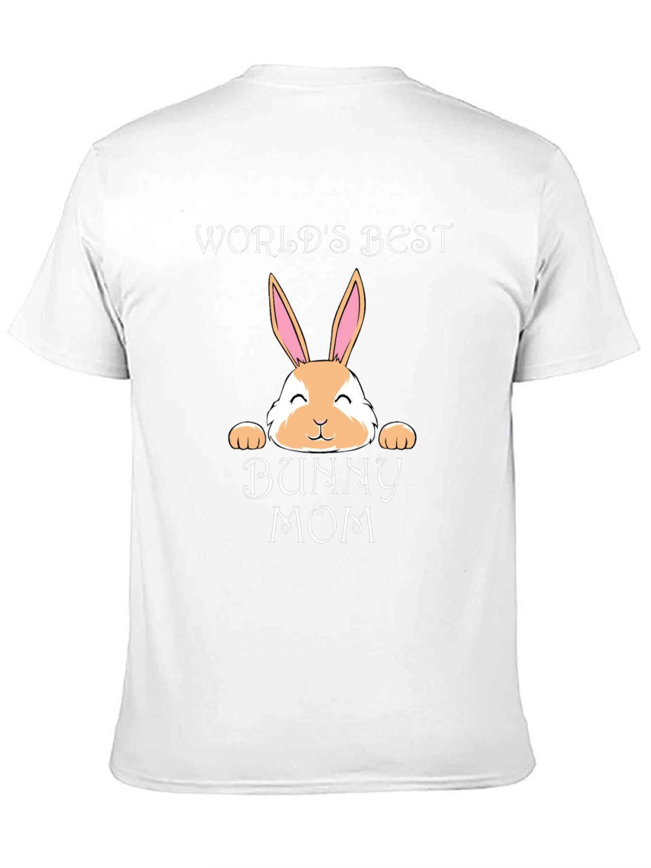 Black World's Best Bunny Mom T-Shirt view 11