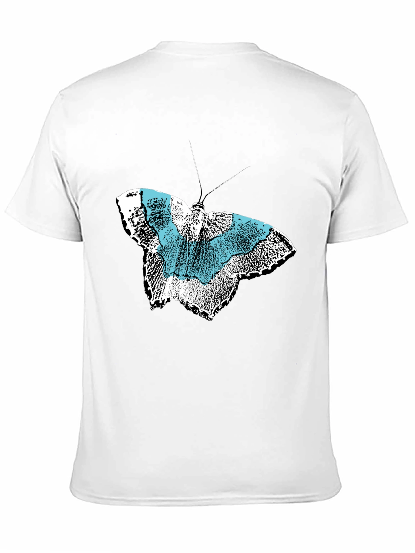 Black Butterfly Graphic Black T-Shirt view 11
