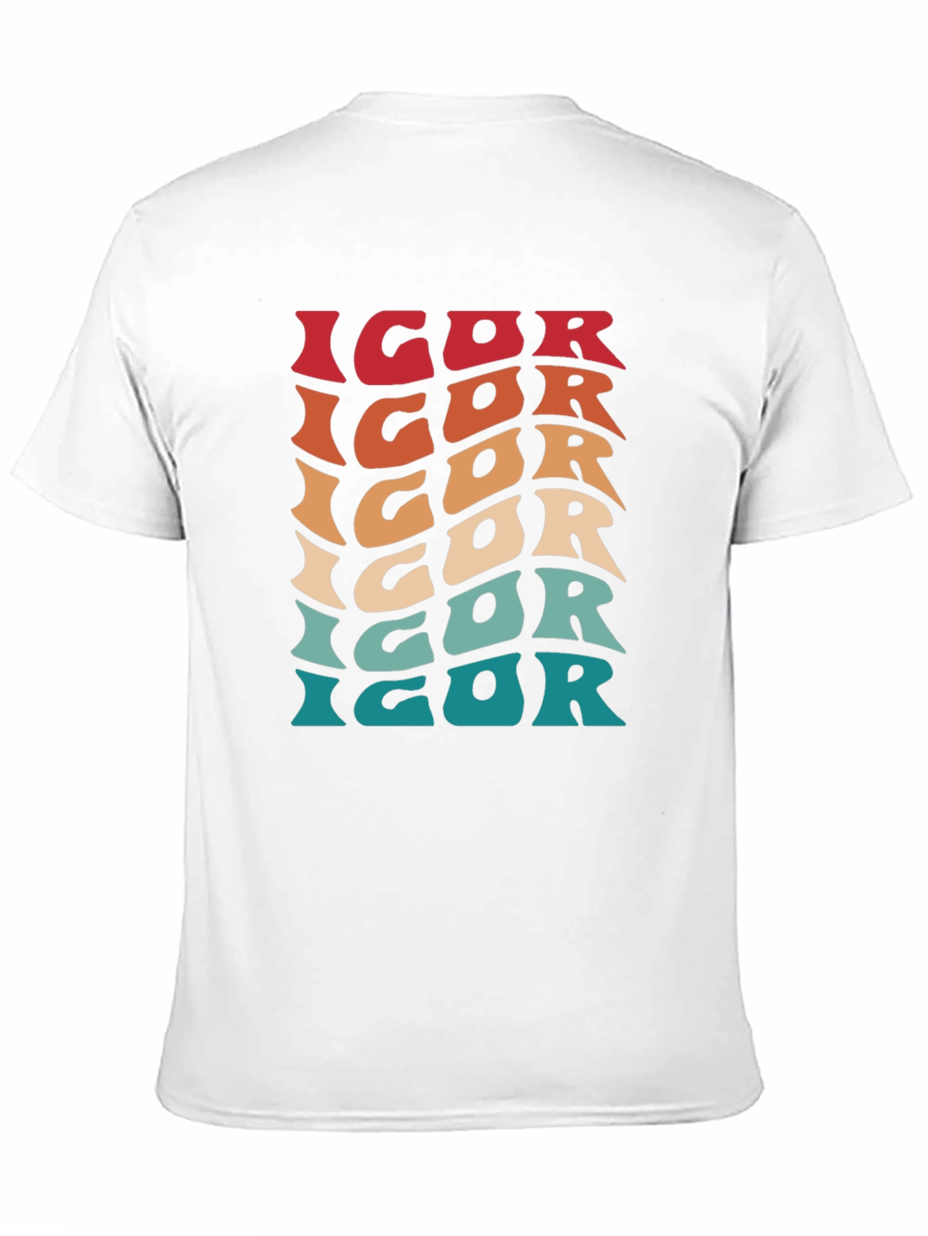 Black Retro IGOR T-Shirt - Vintage Style Graphic Tee view 11