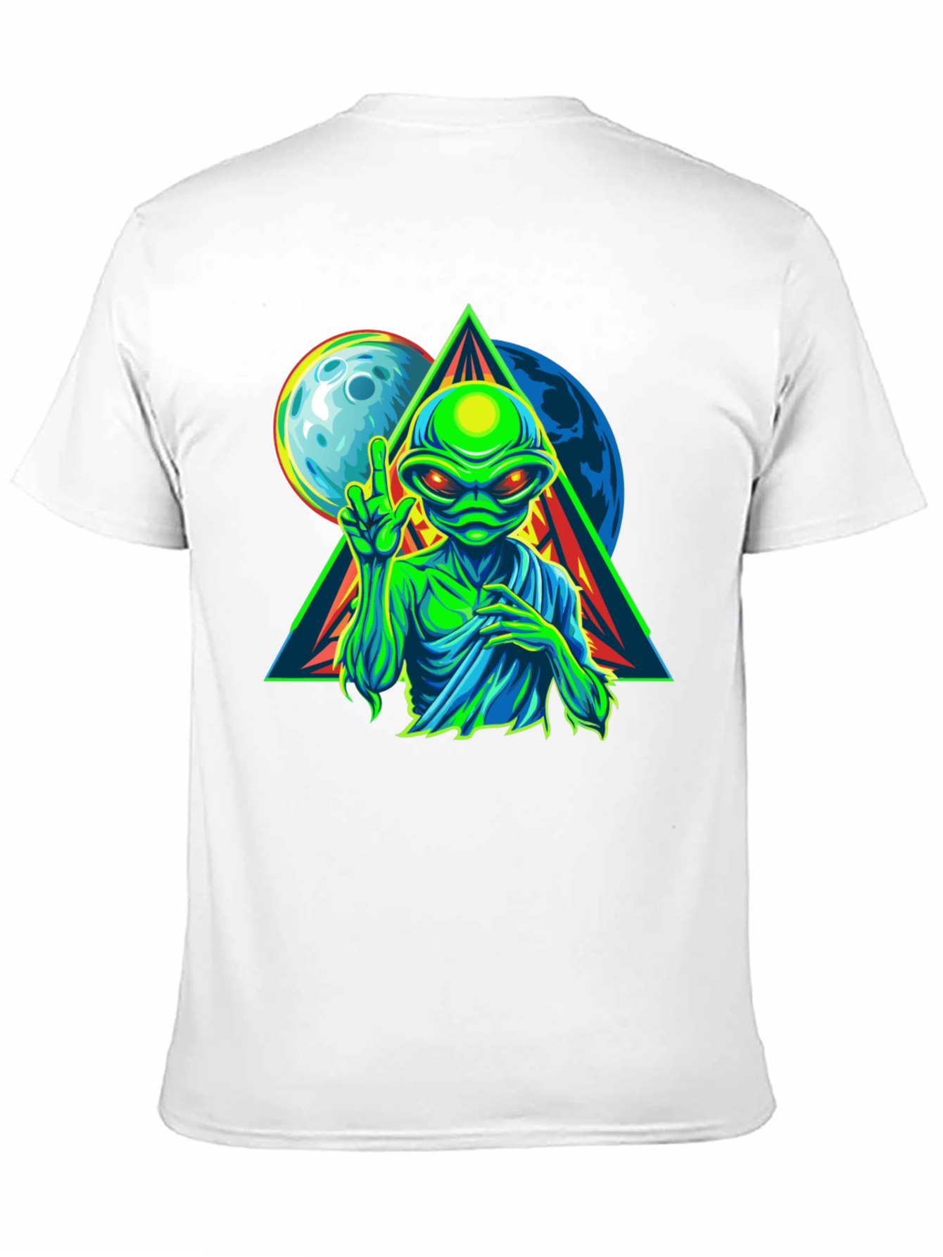 Alien Graphic T-Shirt - Peace Among Worlds! - 11