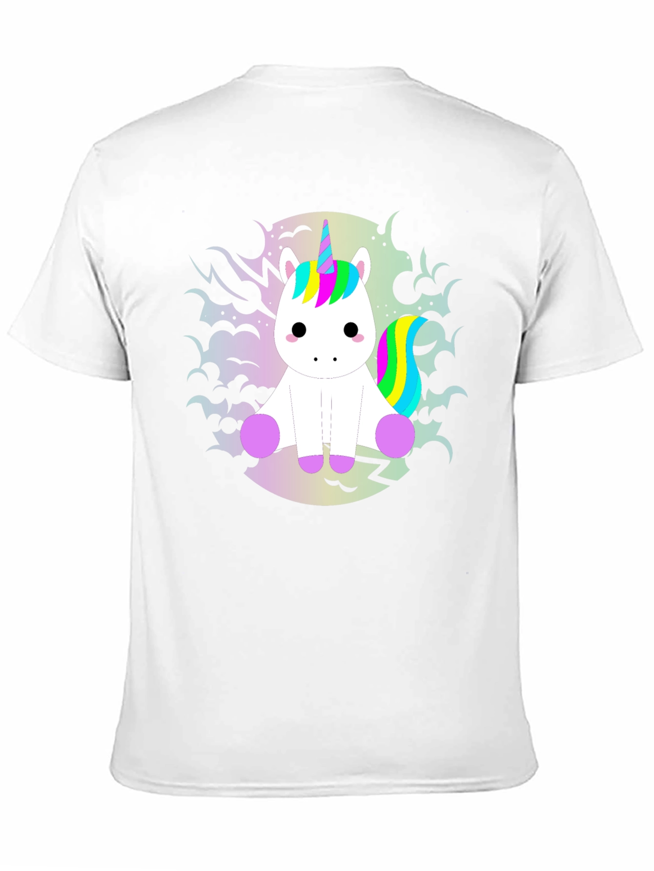 Unicorn Graphic Tee - Black Cotton T-Shirt - 11