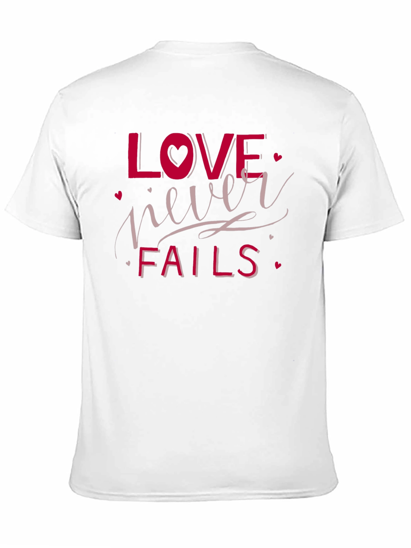 Black Love Never Fails Graphic Tee view 11