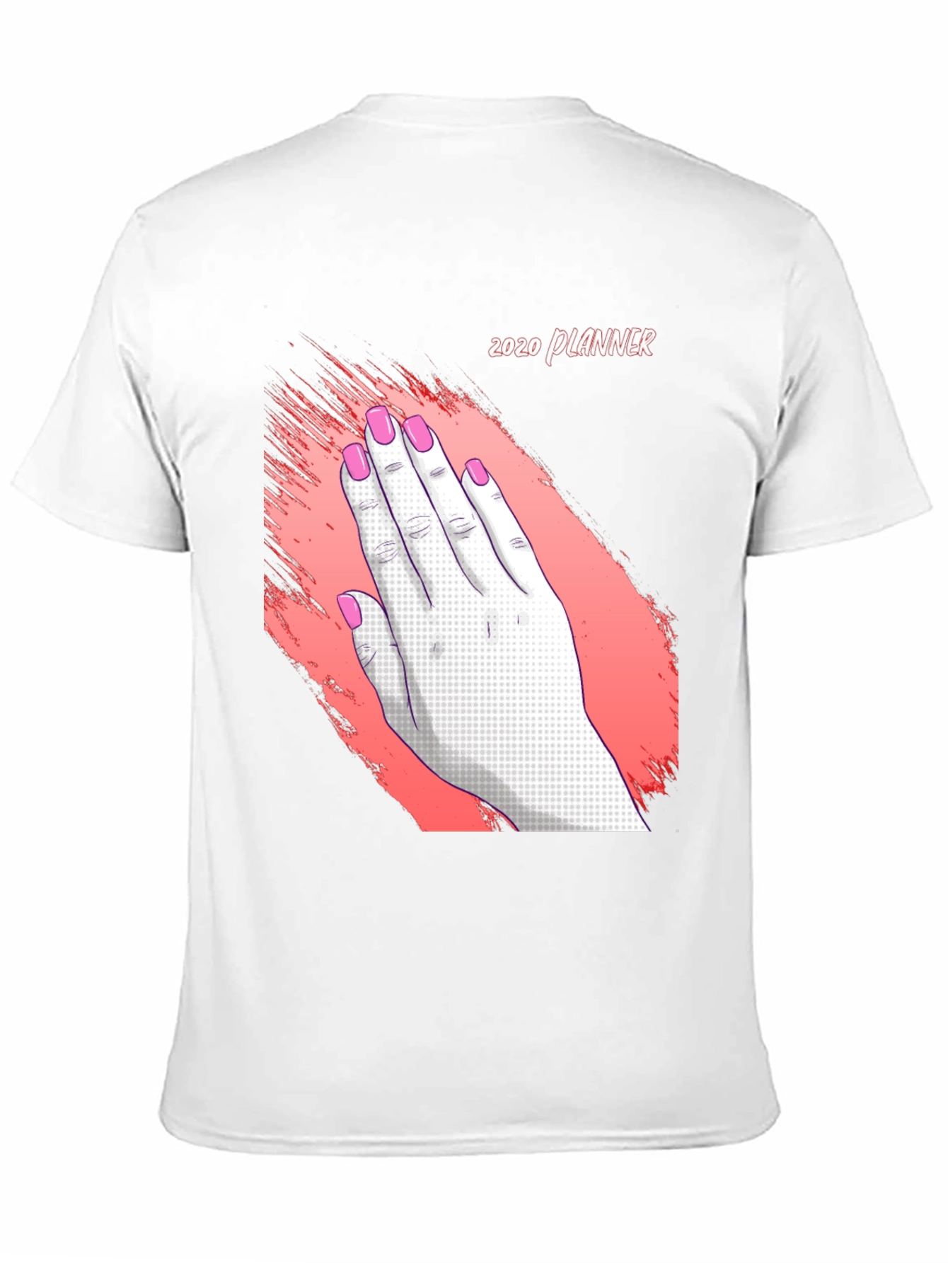 Black 2020 Planner Graphic T-Shirt view 11