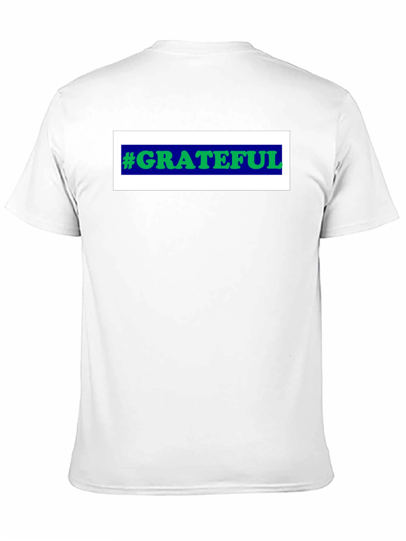 Black #Grateful Graphic Tee - Trendy Black T-Shirt view 11