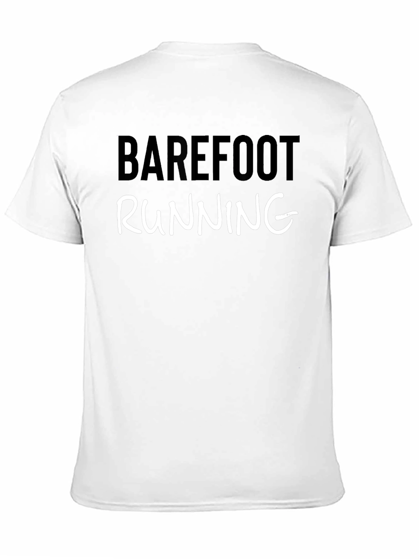 Black Barefoot Running Black Tee view 11