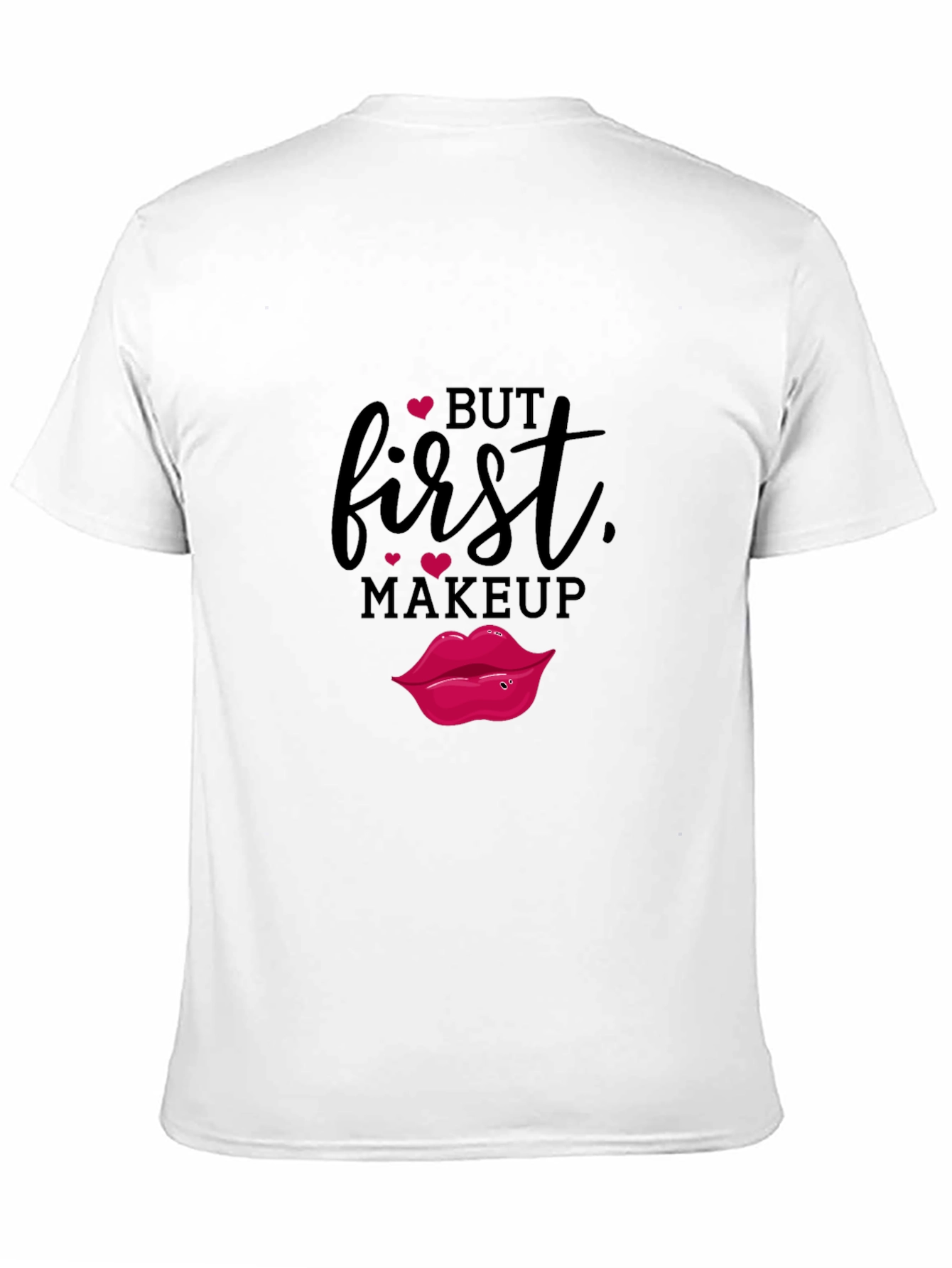 Black But First Makeup Graphic Tee view 11