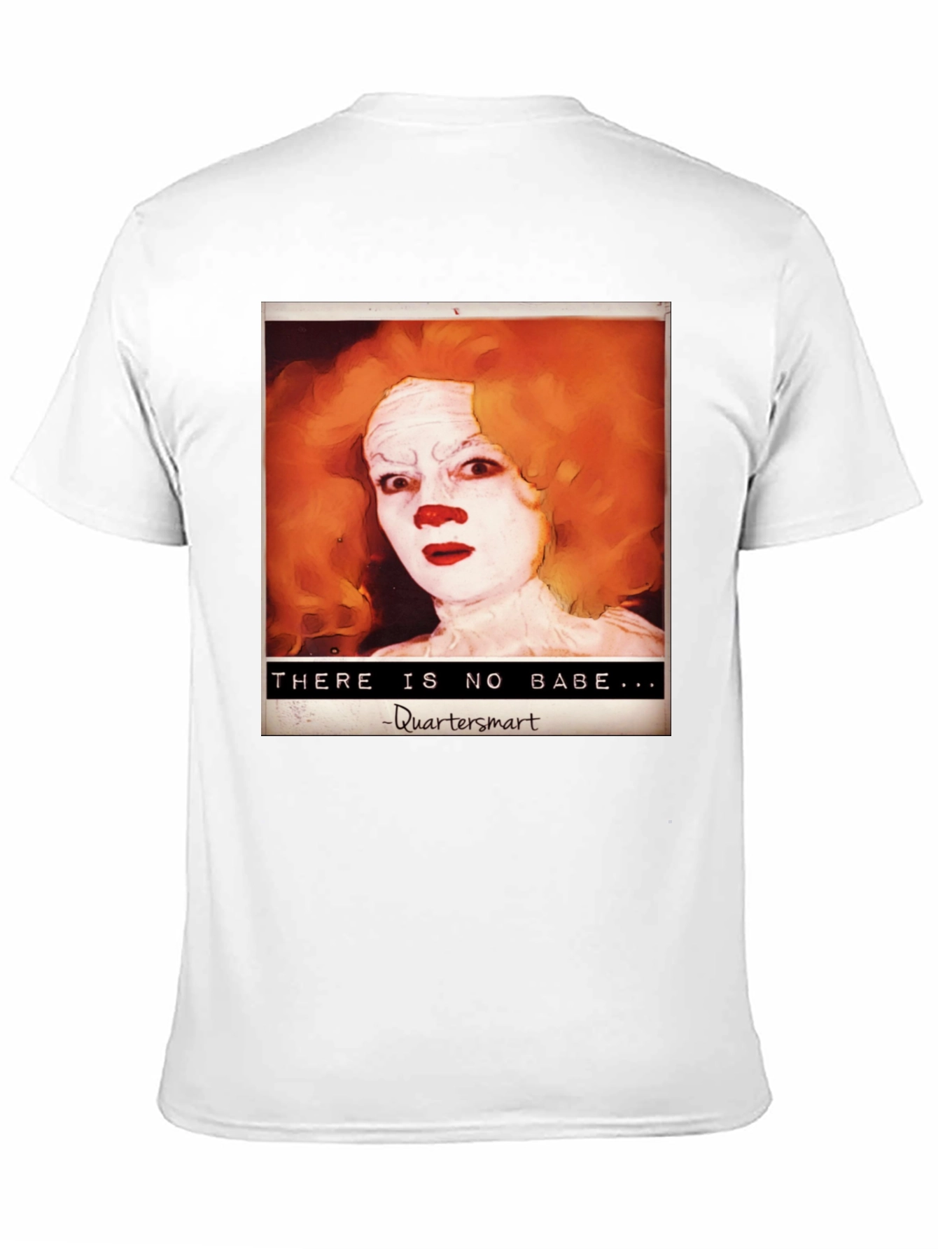 Black Creepy Clown Art T-Shirt view 11