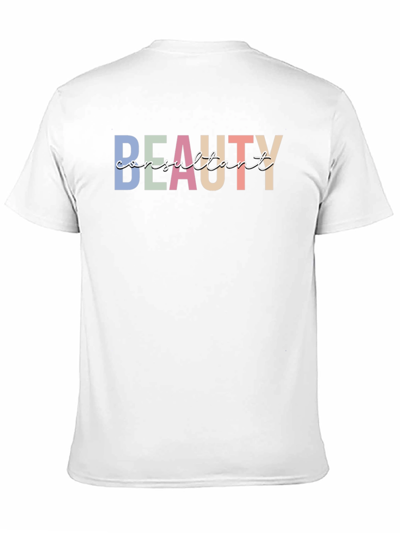 Black Beauty Consultant Graphic Tee - Stylish Crew Neck T-Shirt view 11