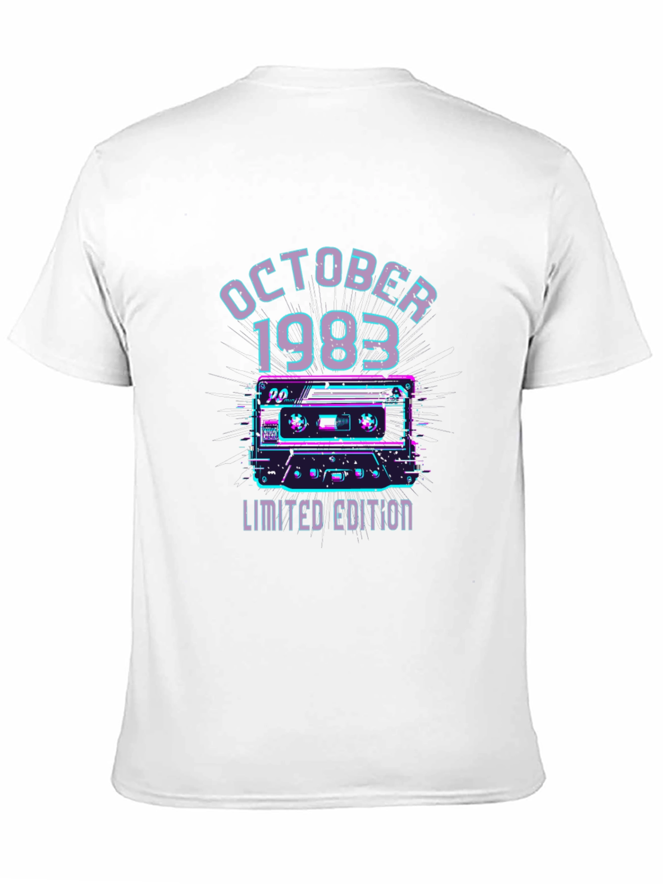 Black October 1983 Limited Edition Cassette Tape Graphic Tee view 11