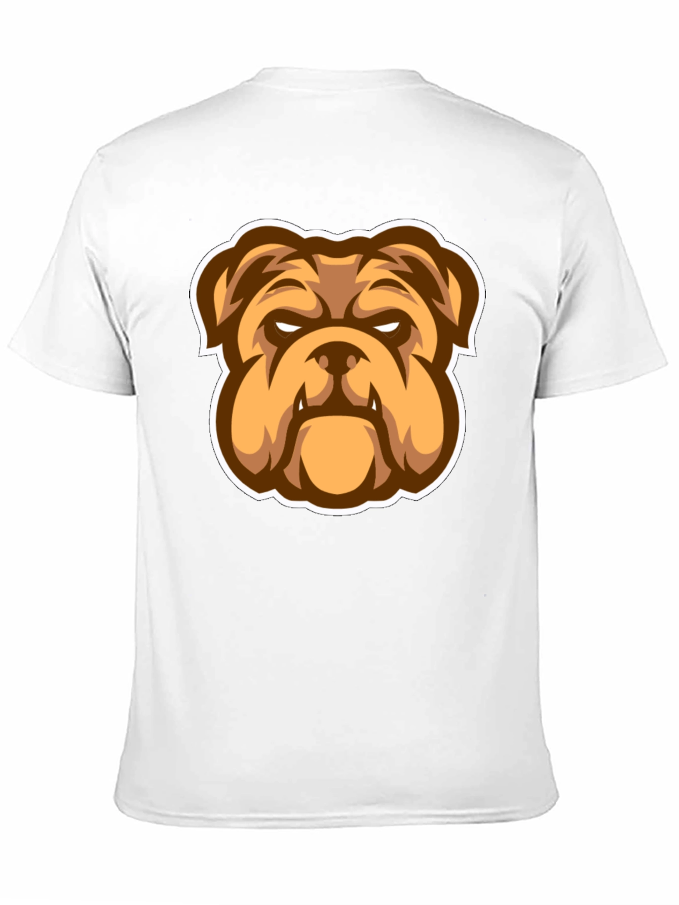 Black Bulldog Graphic Black T-Shirt - Stylish Men's Tee view 11