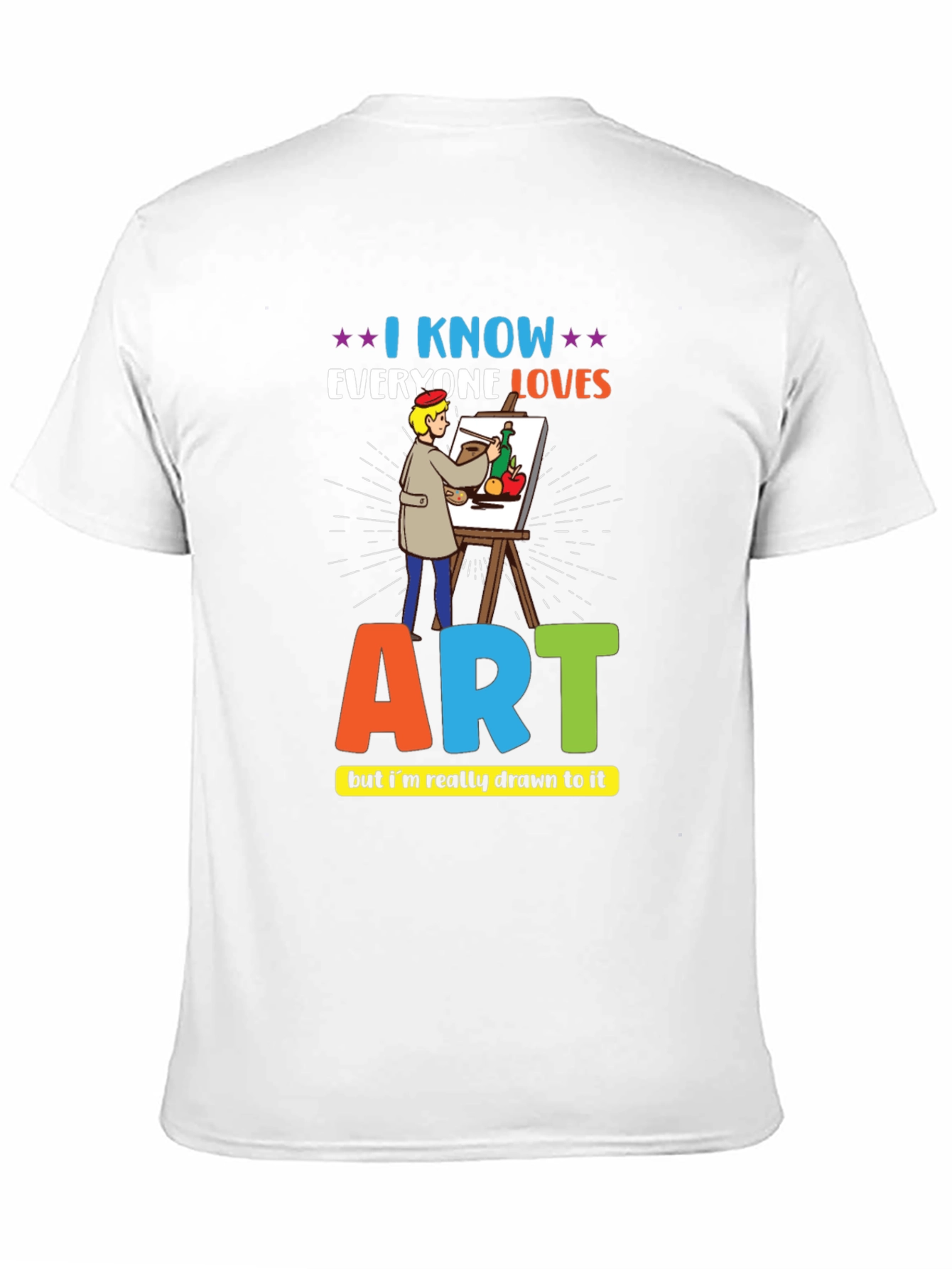 Black Artist Graphic T-Shirt - Art Lover Tee view 11
